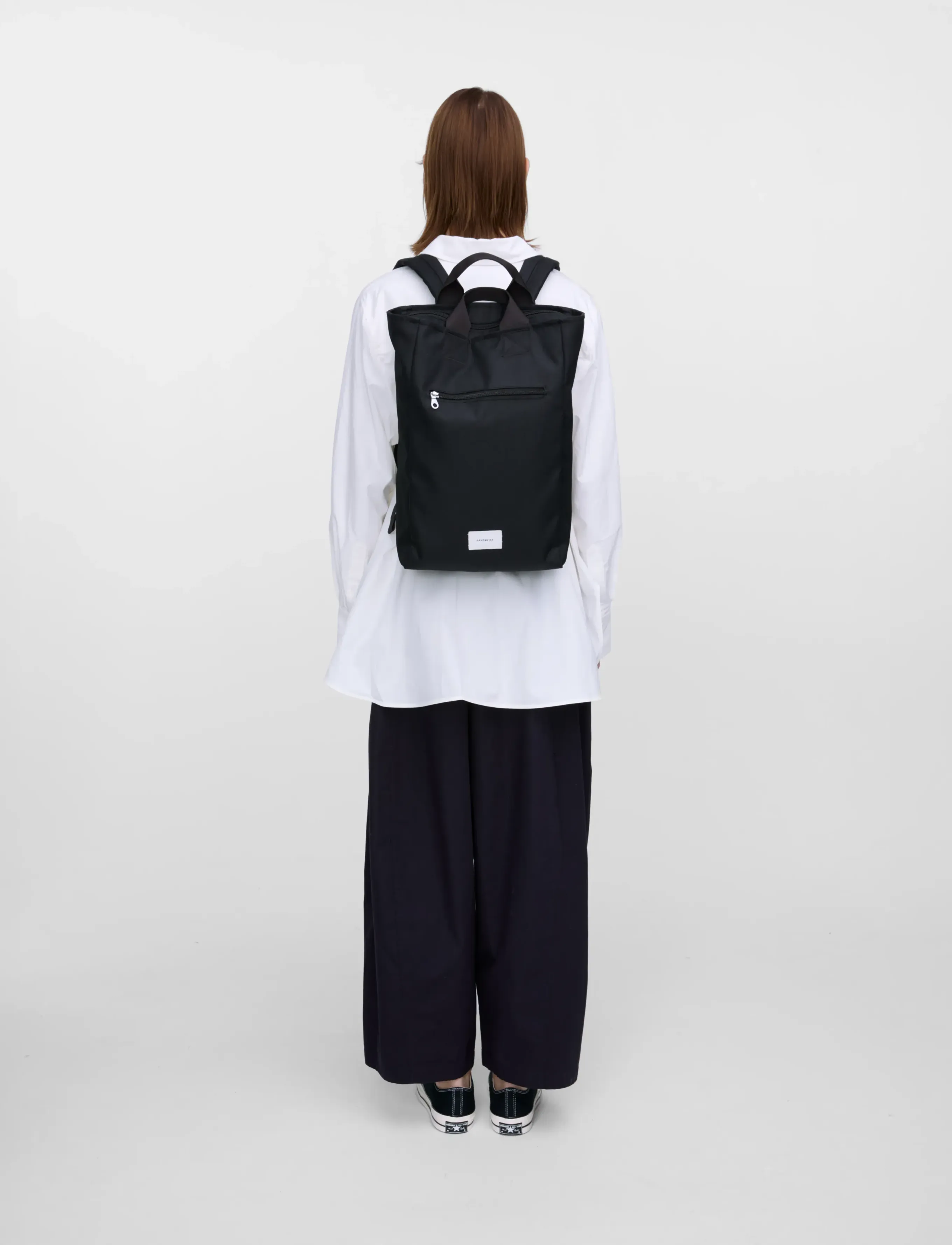 SANDQVIST - GROUND 2-Way Bag - aksessuaarid - black - 5