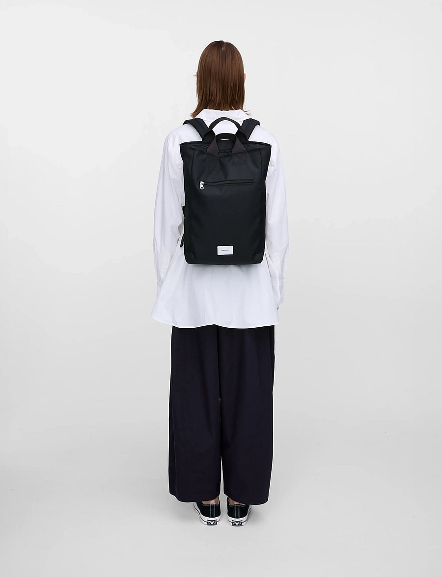 SANDQVIST - GROUND 2-Way Bag - arkityyli - black - 5