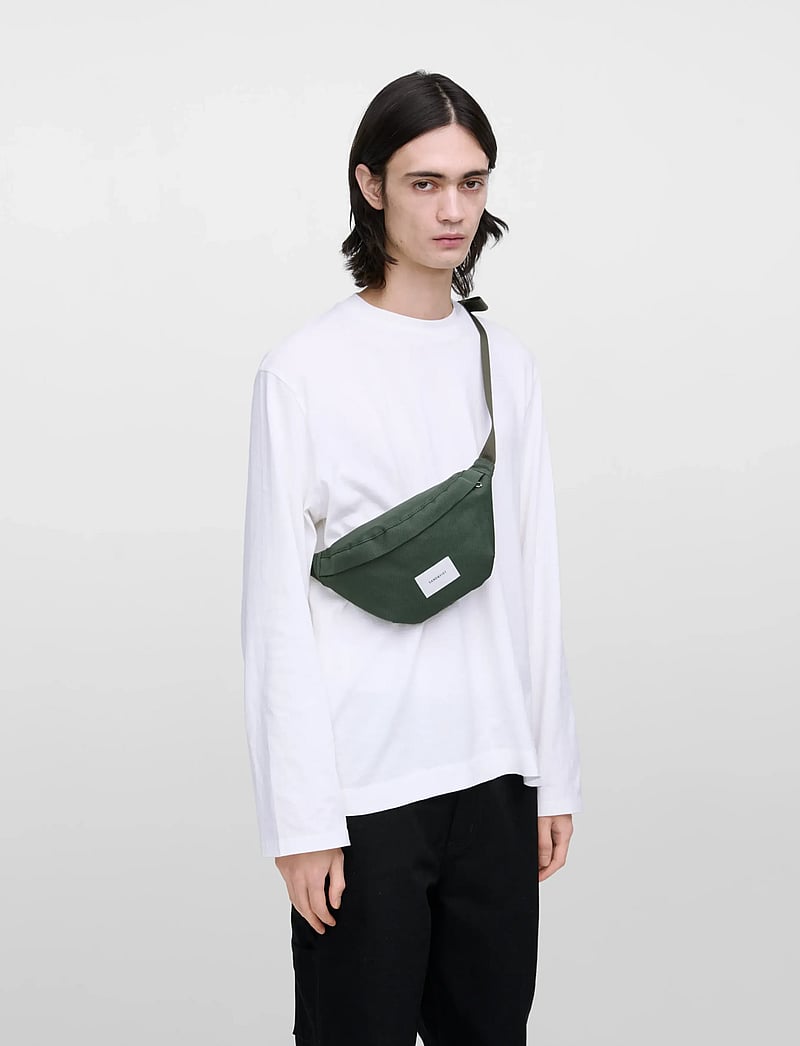 SANDQVIST - GROUND Crossbody Bag - hversdagsleg tíska - dawn green - 0