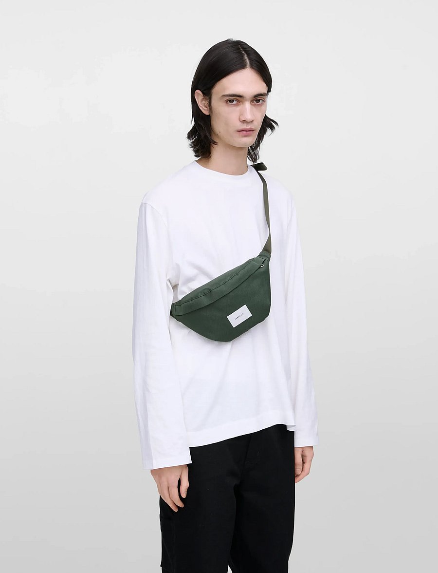 SANDQVIST - GROUND Crossbody Bag - feriefavoritter - dawn green - 0