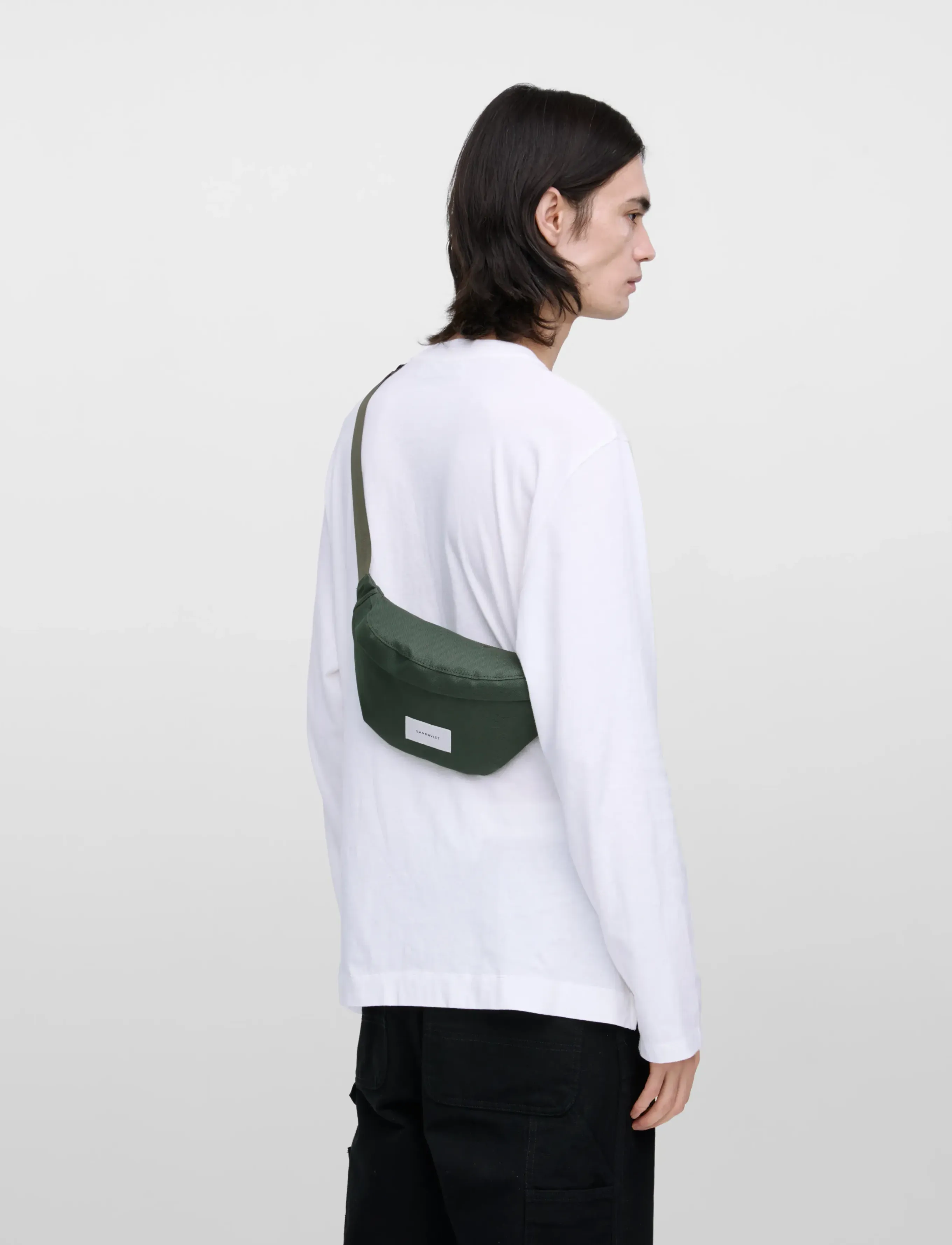 SANDQVIST - GROUND Crossbody Bag - feriefavoritter - dawn green - 3