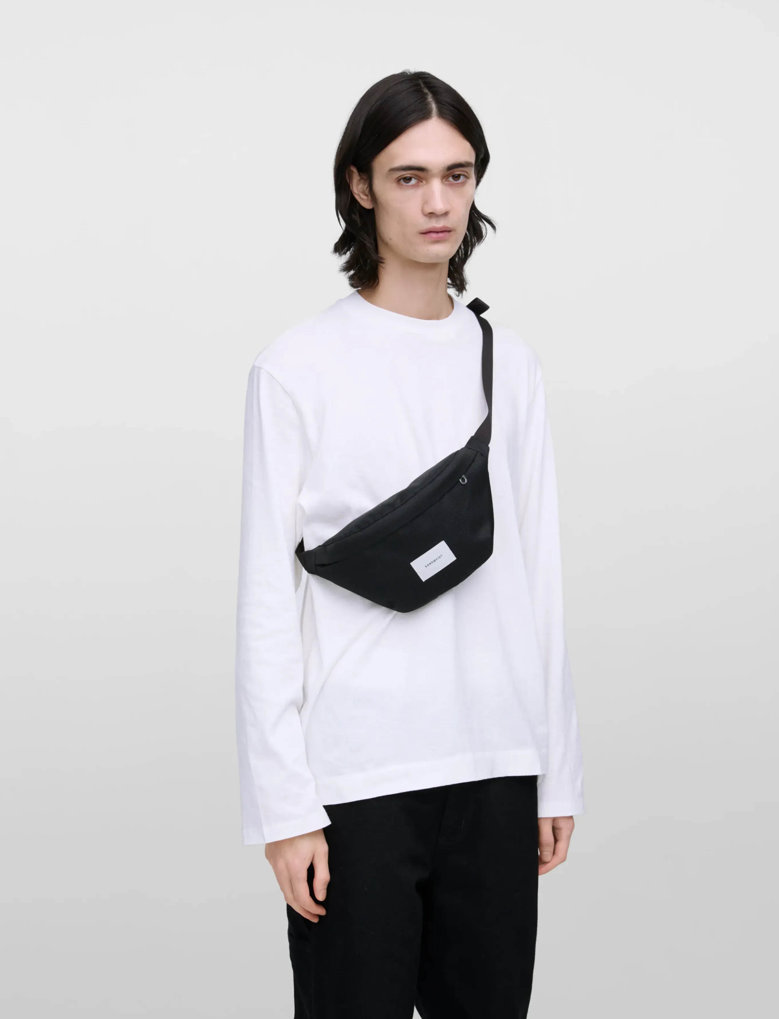SANDQVIST - GROUND Crossbody Bag - bæltetasker - black - 3