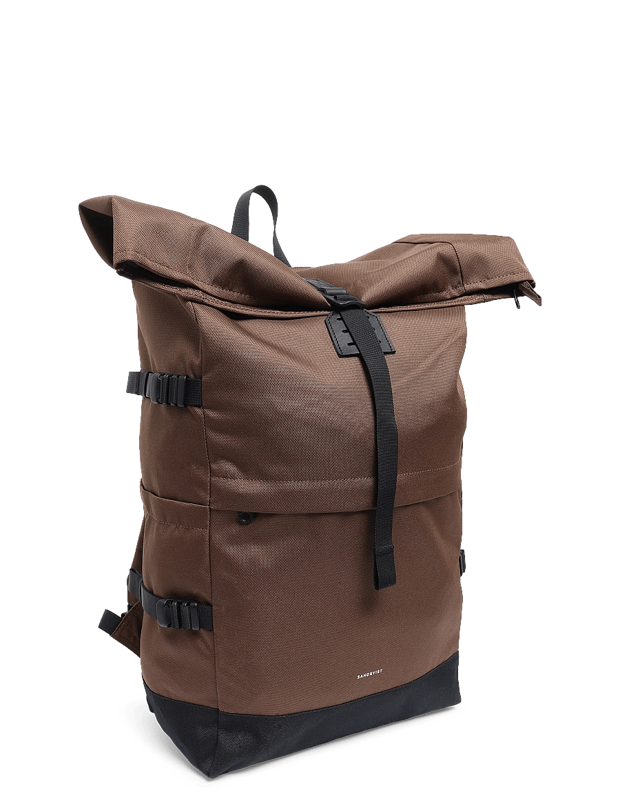 SANDQVIST - ICON Rolltop Backpack 16" - rucksäcke mit rollverschluss - brown - 2