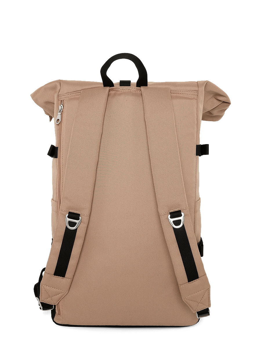 SANDQVIST - ICON Rolltop Backpack 16" - rolltop-rygsække - beige - 1