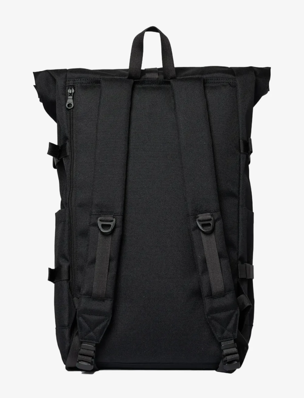 SANDQVIST - ICON Rolltop Backpack L - alltags-style - black/ black with black leather - 3