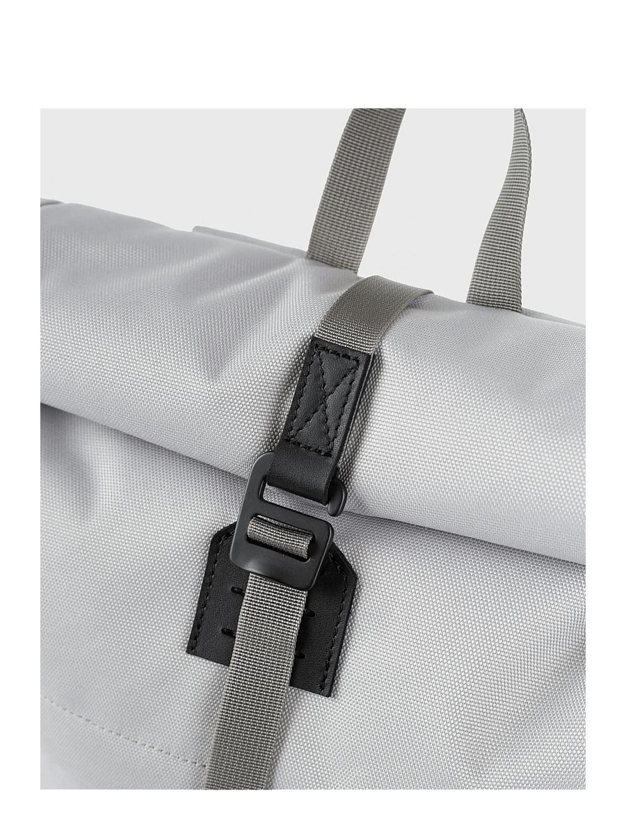 SANDQVIST - ICON Rolltop Backpack M - rolltop seljakotid - light grey - 2