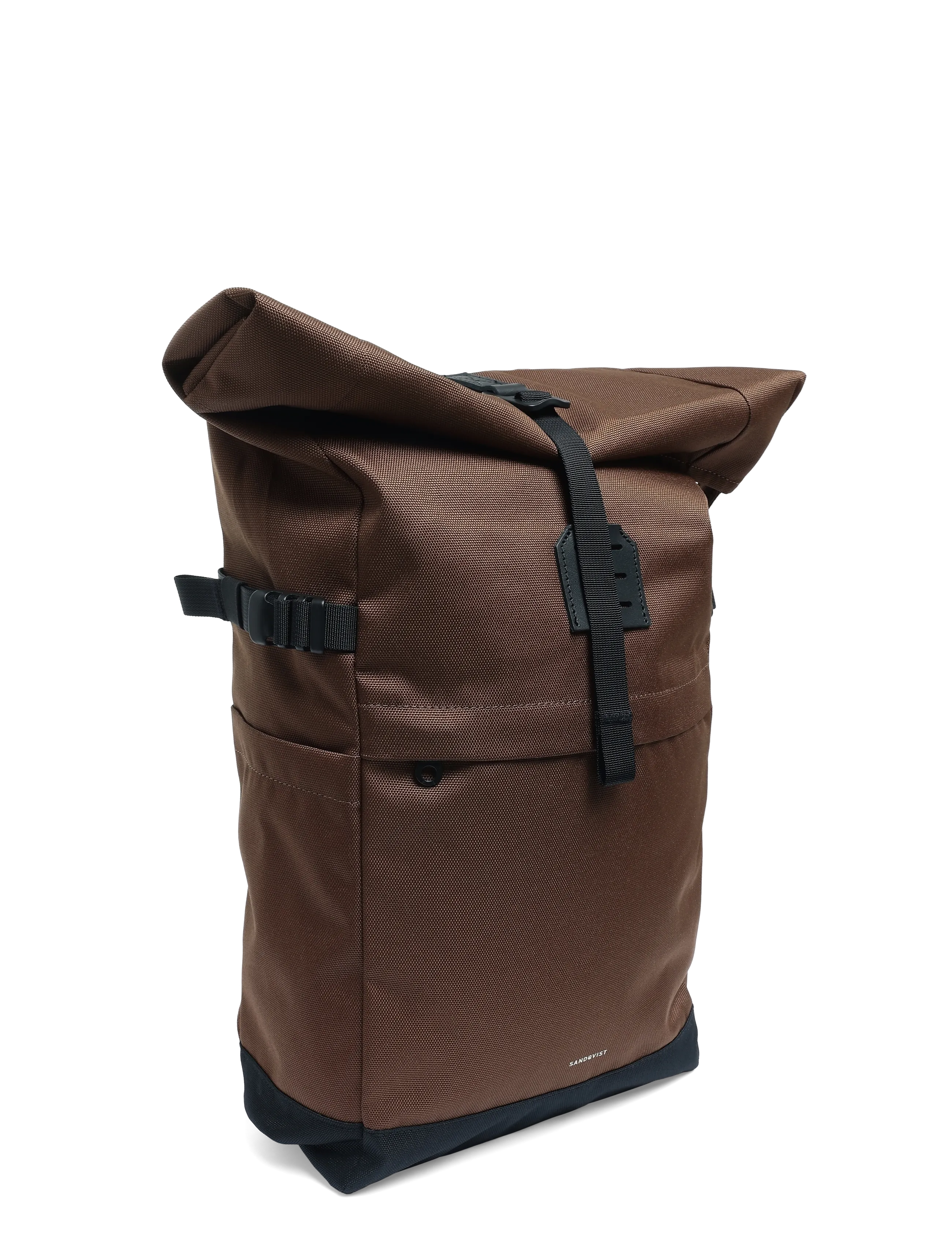 SANDQVIST - ICON Rolltop Backpack 14" - brown - 2
