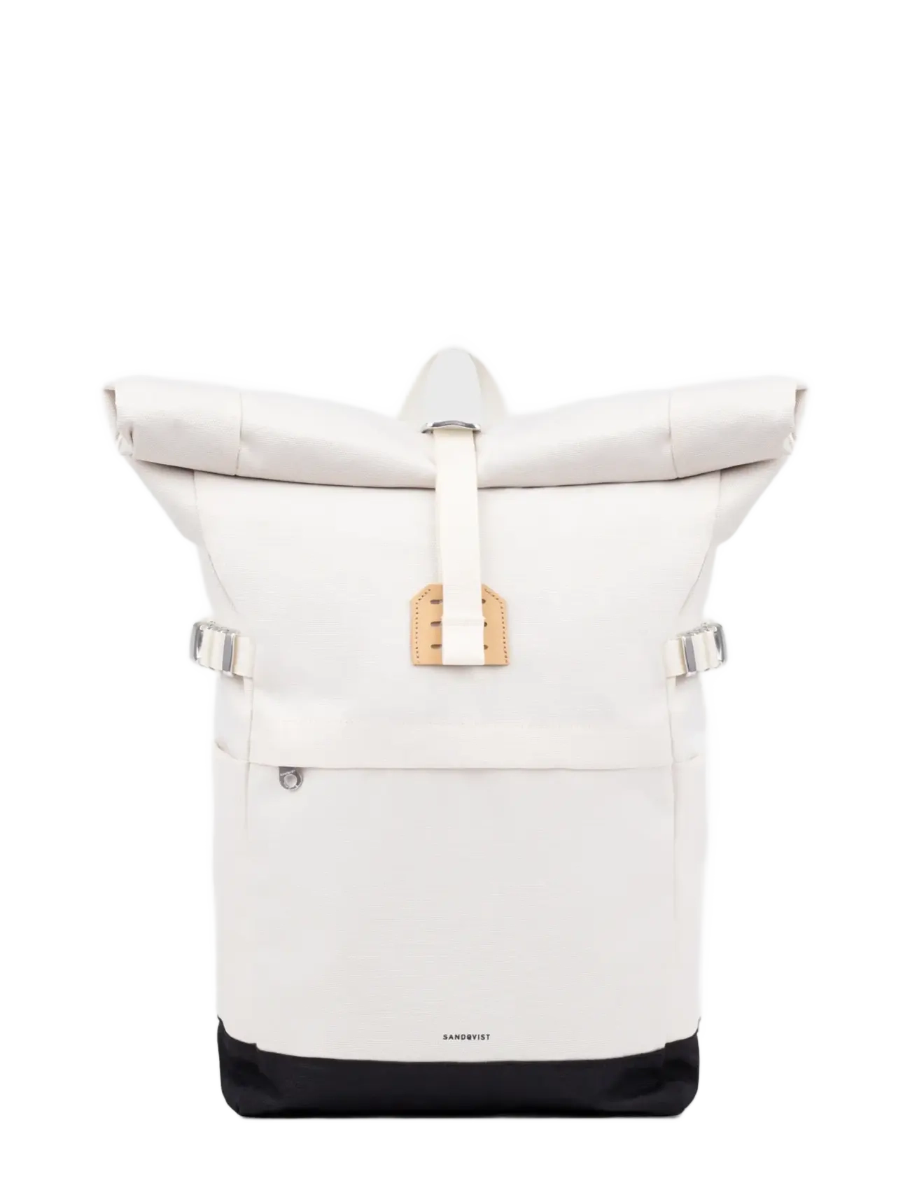 SANDQVIST Icon Rolltop Backpack M, M, White, Backpacks > Rolltop Backpacks, Herre