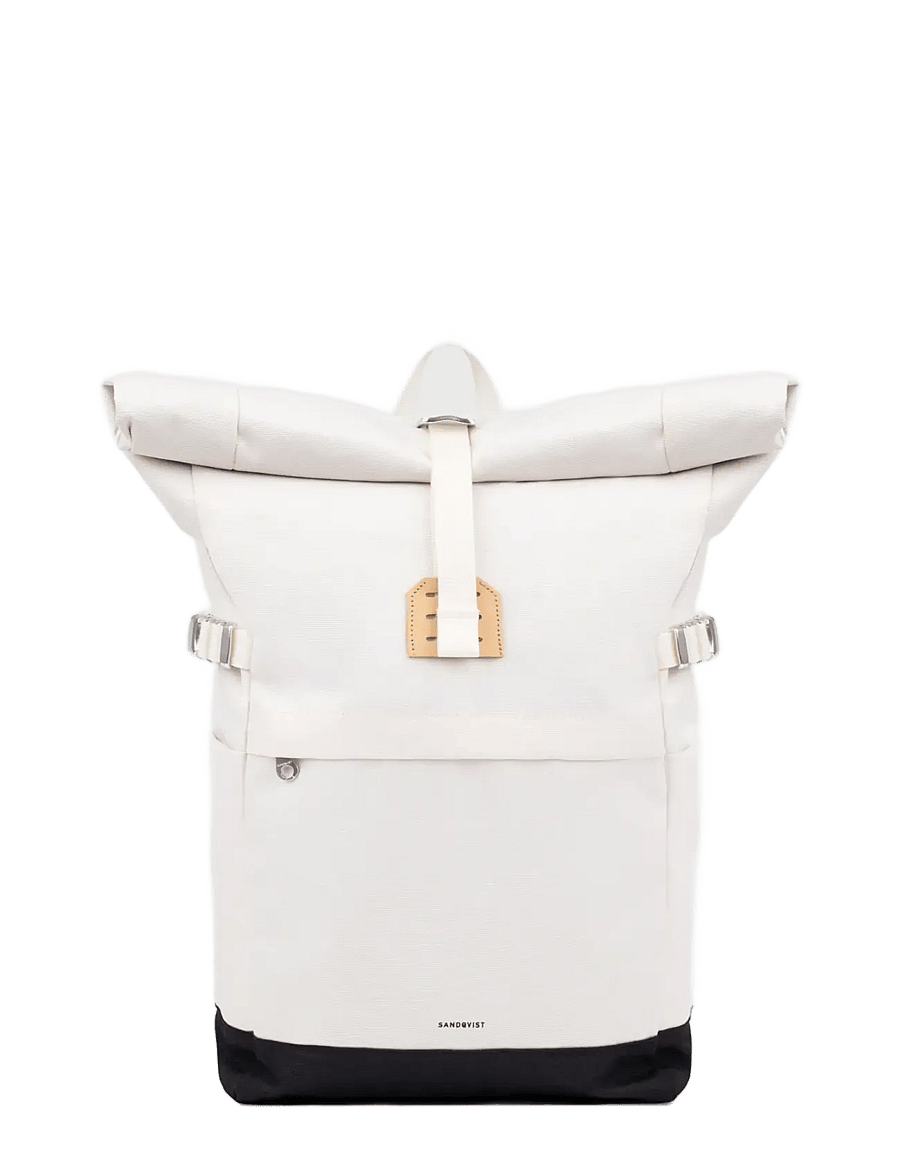 SANDQVIST - ICON Rolltop Backpack M - rolltop-ryggsäckar - birch - 0