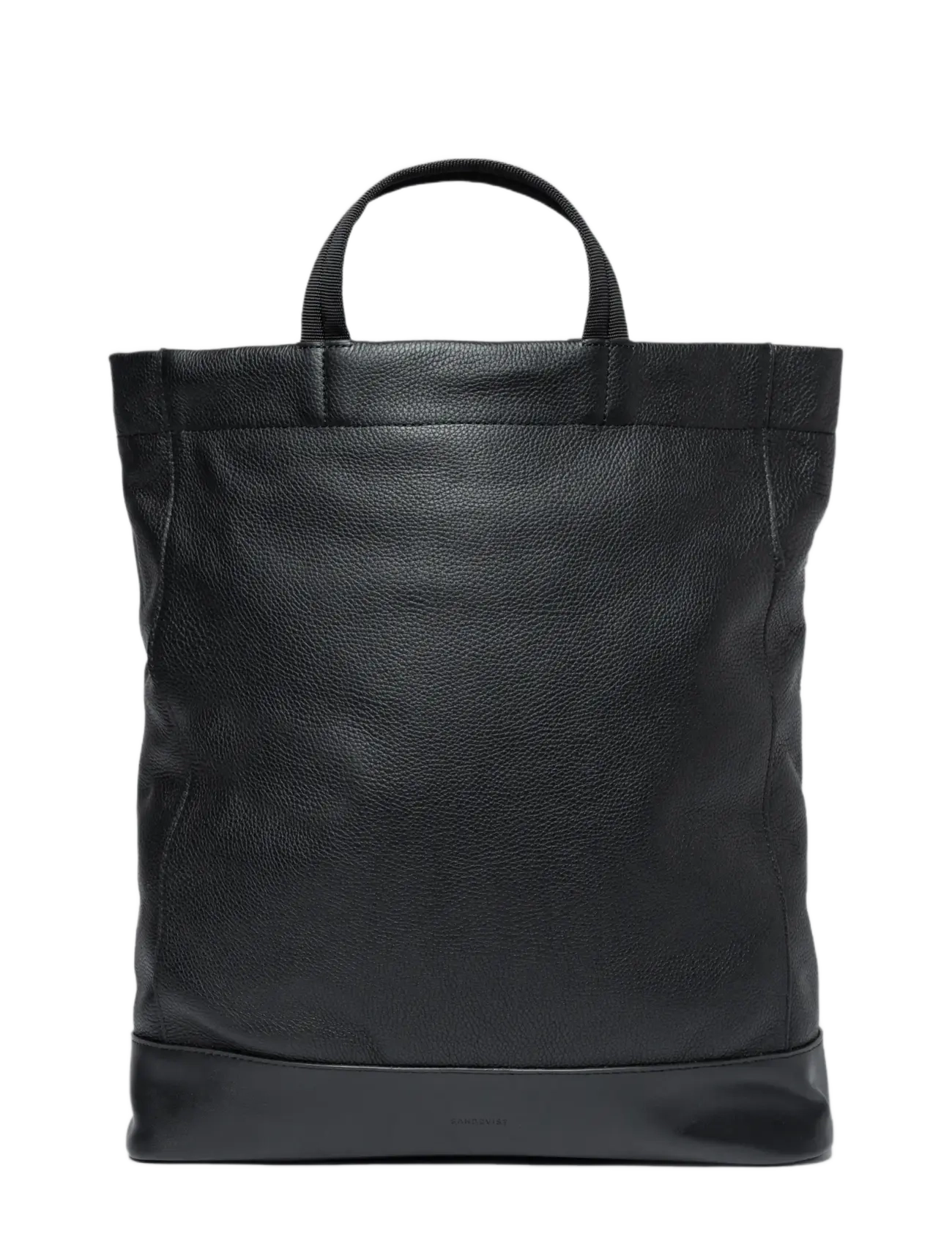 SANDQVIST LEATHER 2-Way Bag - Laptoptaschen - BLACK / black