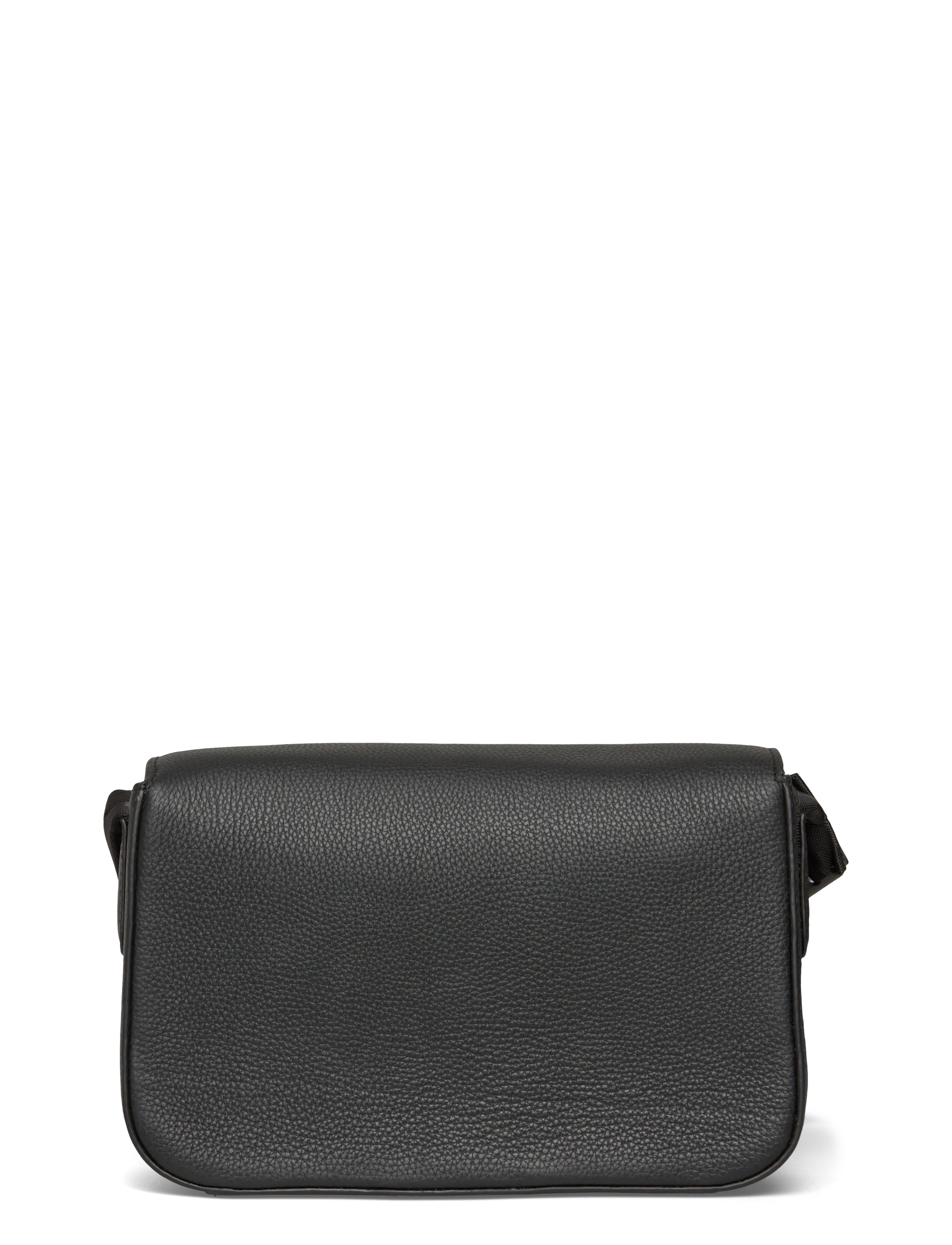 SANDQVIST - LEATHER PLAIN CROSSBODY - kasdienis stilius - black - 2