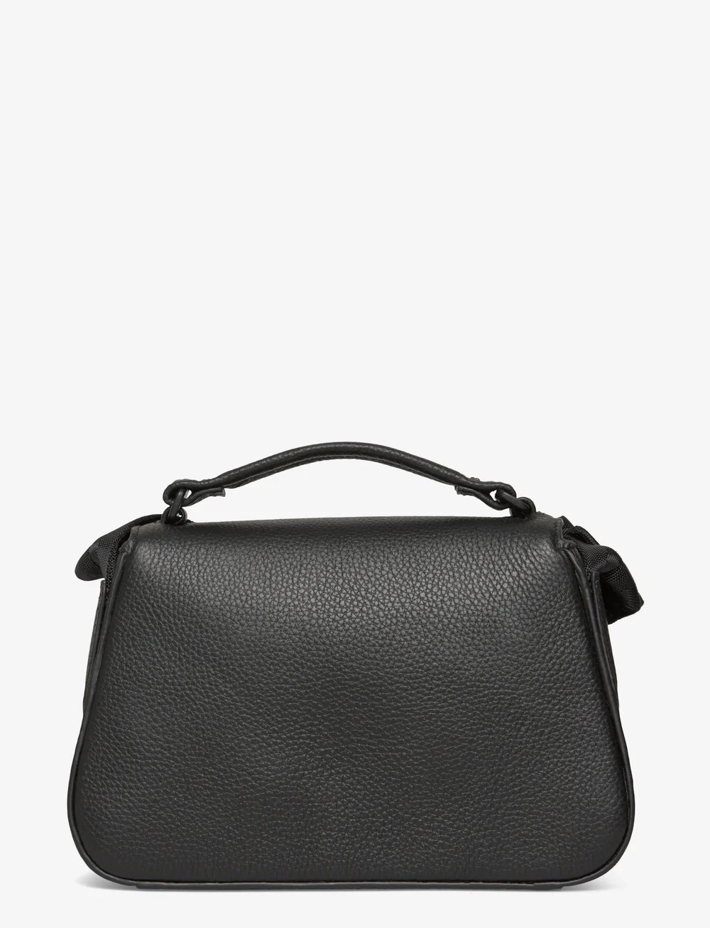 SANDQVIST - LEATHER HANDLE CROSSBODY - erilised sündmused - black - 2