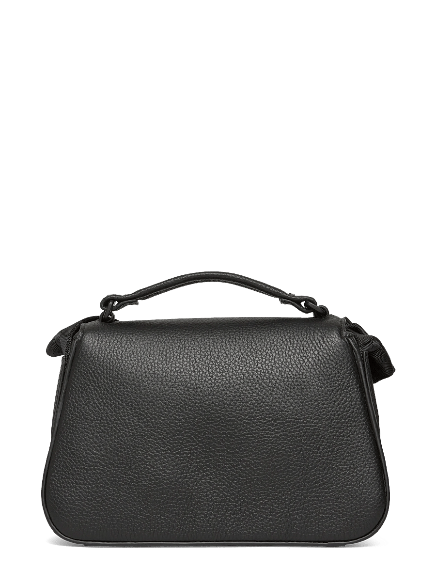 SANDQVIST - LEATHER HANDLE CROSSBODY - Õlakotid - black - 2