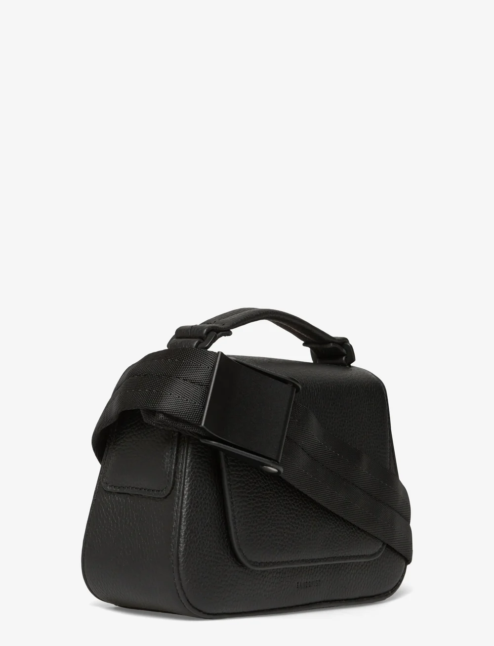 SANDQVIST - LEATHER HANDLE CROSSBODY - erilised sündmused - black - 3
