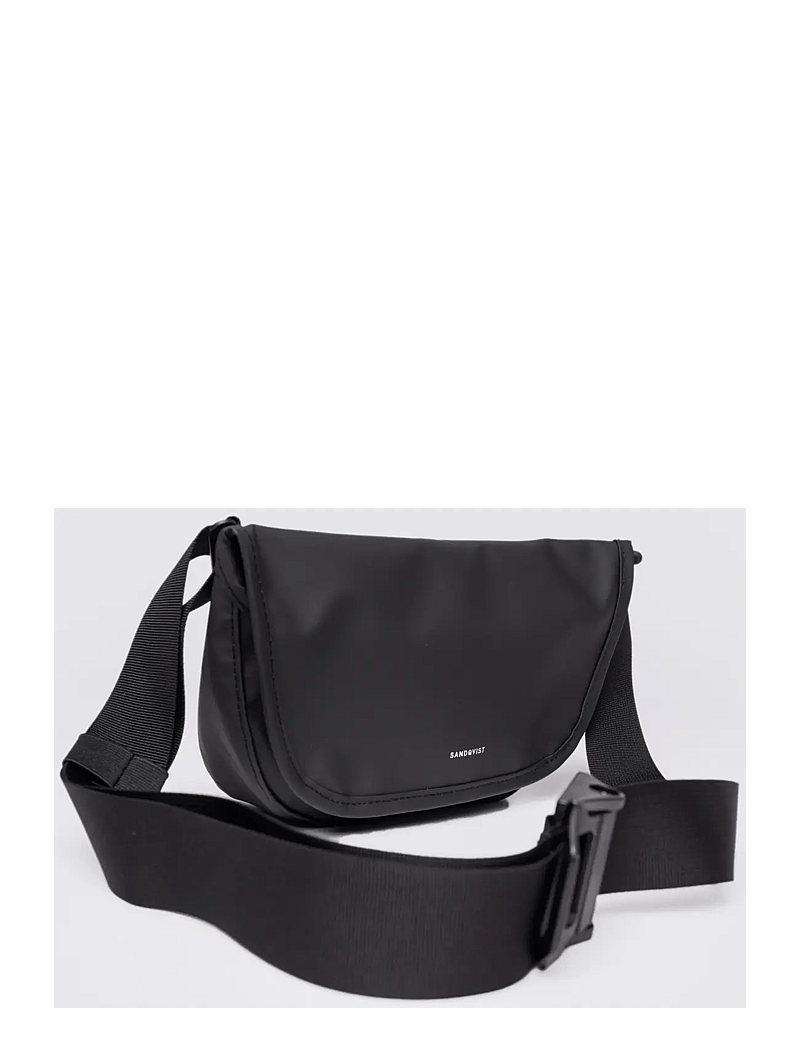 SANDQVIST - STREAM Messenger Mini - bum bags - black - 4