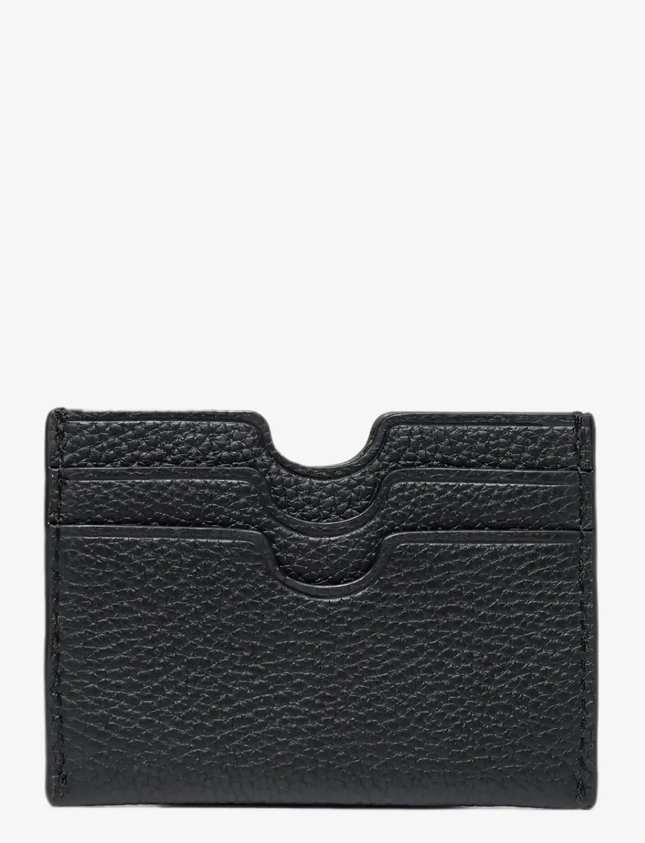 SANDQVIST - LEATHER CARD CASE MULTI SLOT - korttikotelot - black - 2