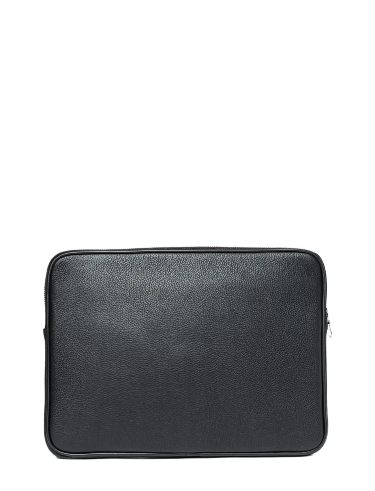 SANDQVIST - LEATHER Laptop Case Piping - everyday style - black - 1