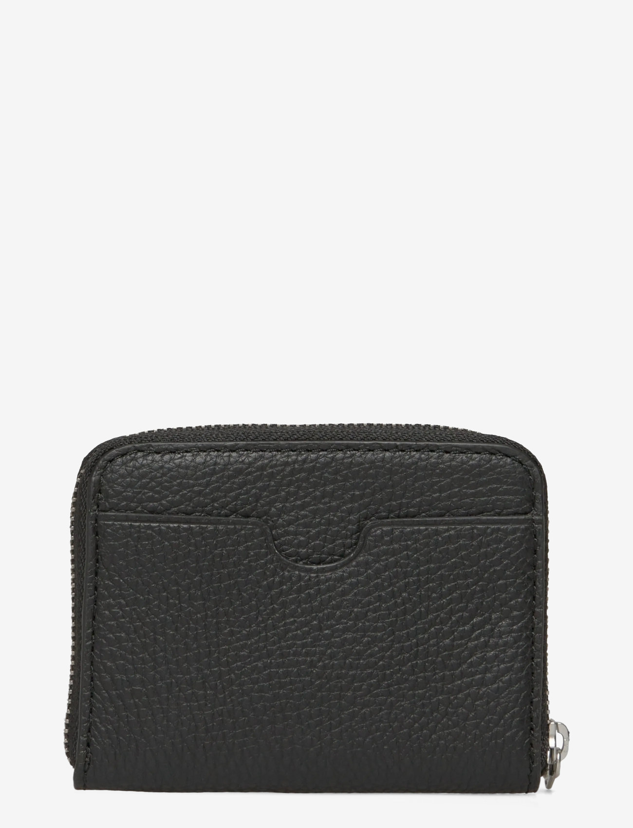 SANDQVIST - LEATHER ZIP WALLET - kortholdere - black - 1