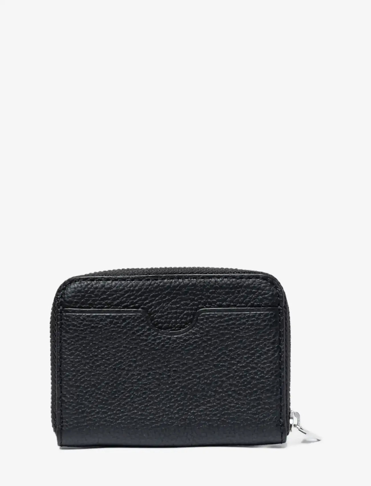 SANDQVIST - LEATHER ZIP WALLET - kortholdere - black - 2