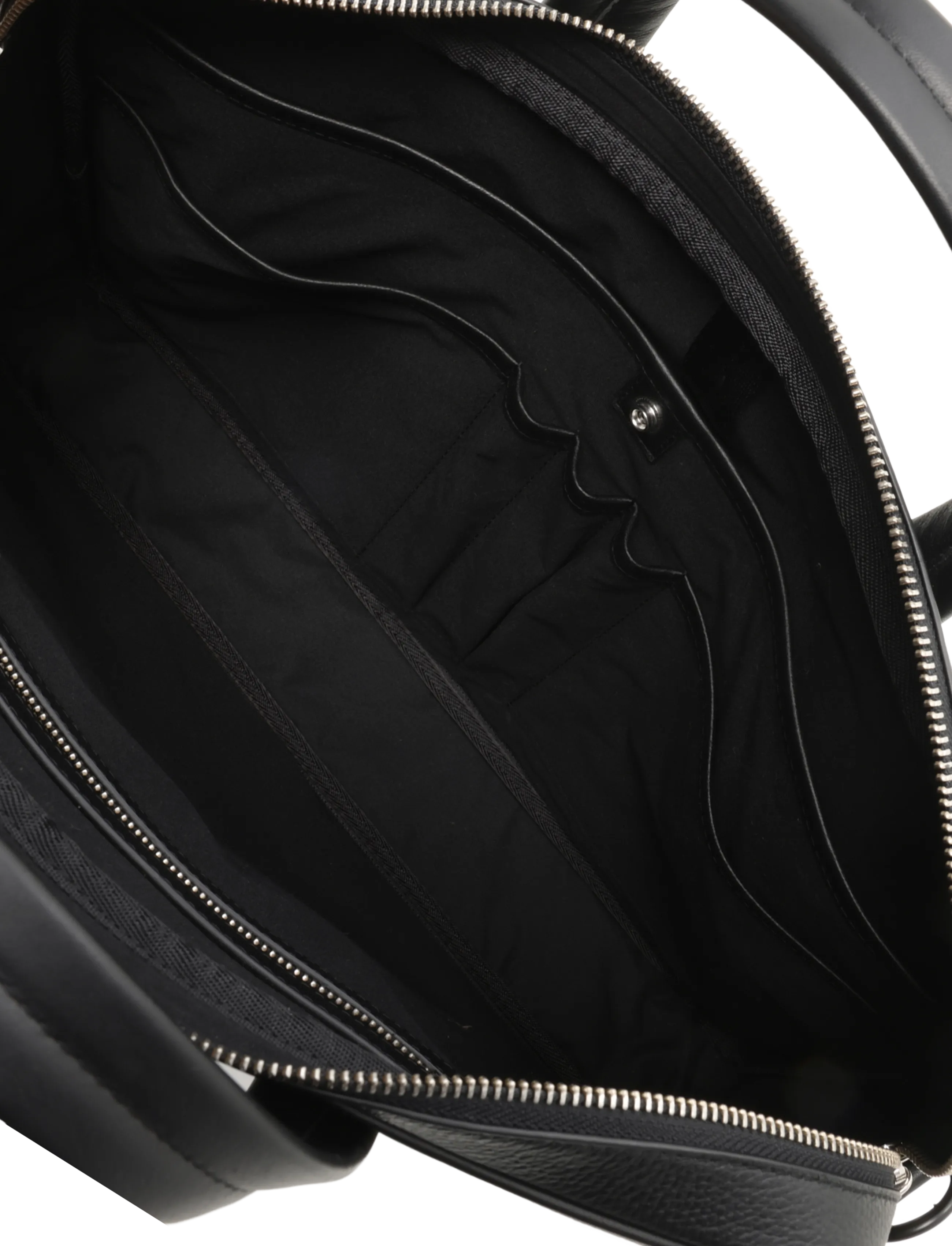SANDQVIST - LEATHER Briefcase 14" - black - 4