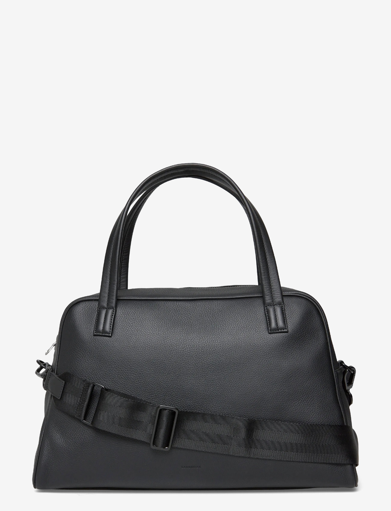 SANDQVIST - LEATHER Bowling Bag - besondere anlässe - black - 1