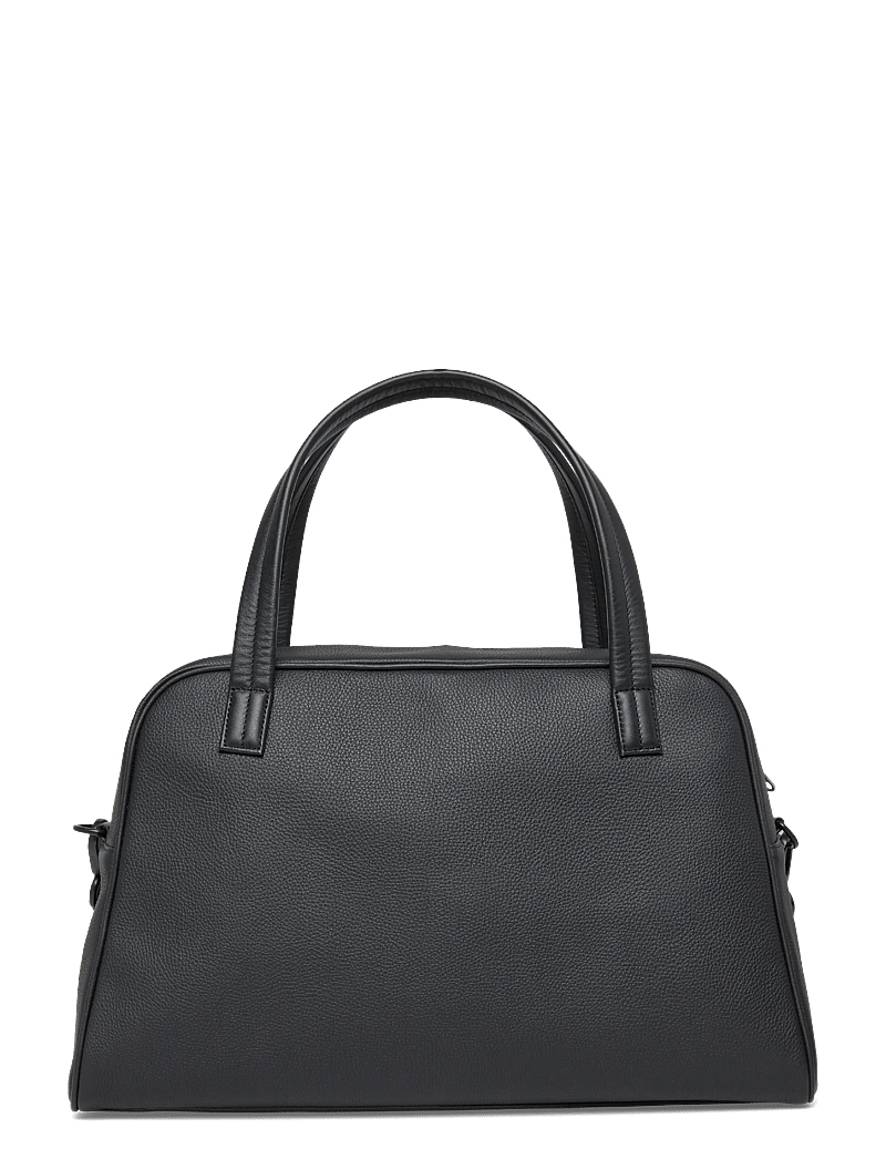 SANDQVIST - LEATHER Bowling Bag - besondere anlässe - black - 2