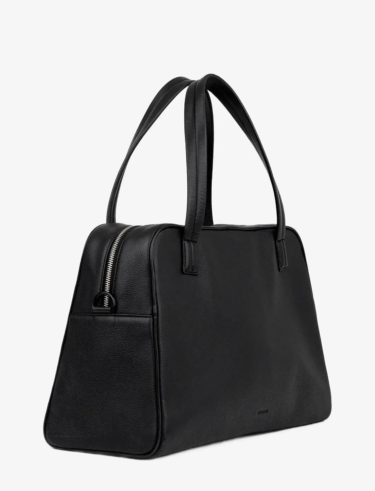 SANDQVIST - LEATHER Bowling Bag - besondere anlässe - black - 3