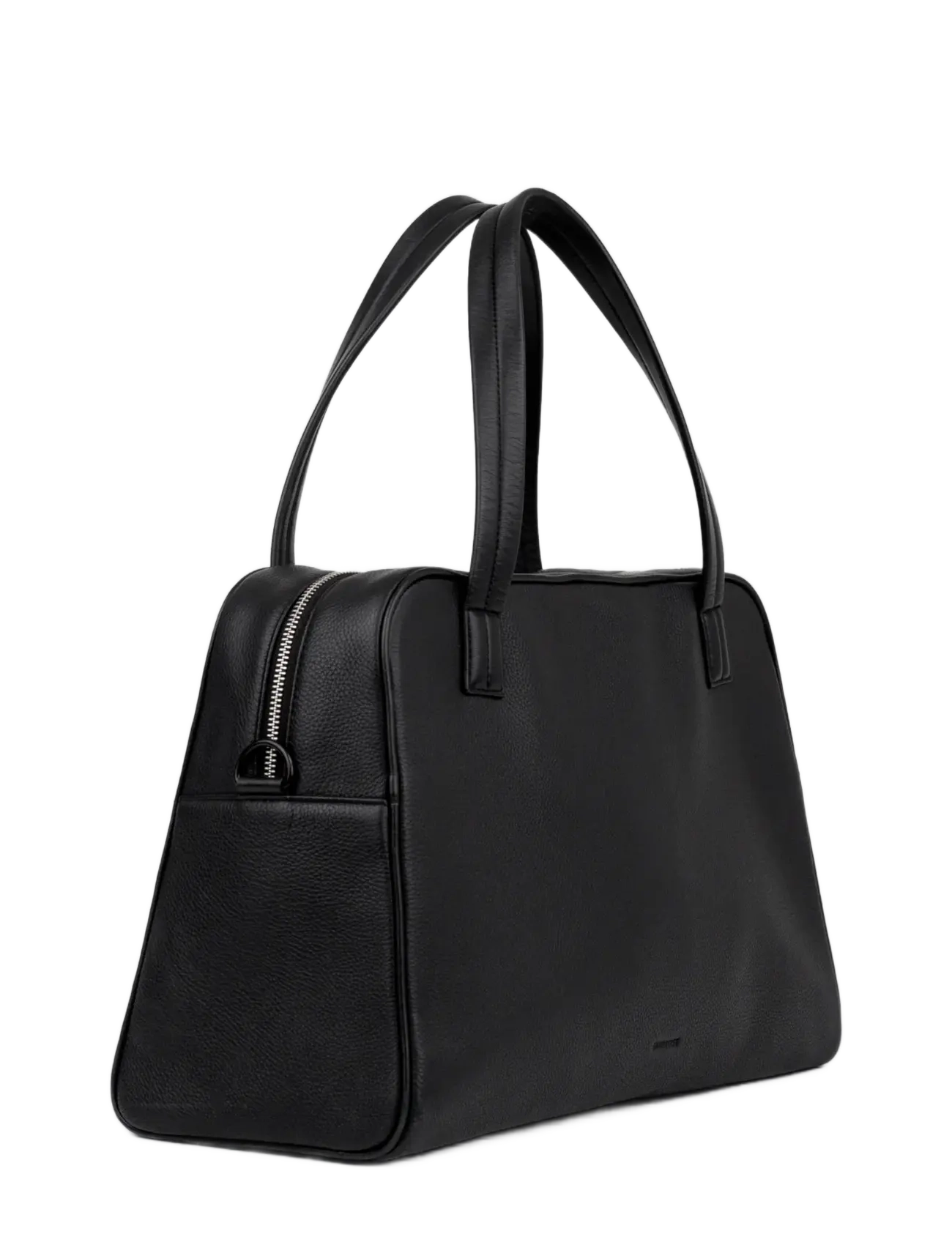 SANDQVIST - LEATHER Bowling Bag - fyrir sérstaka viðburði - black - 3