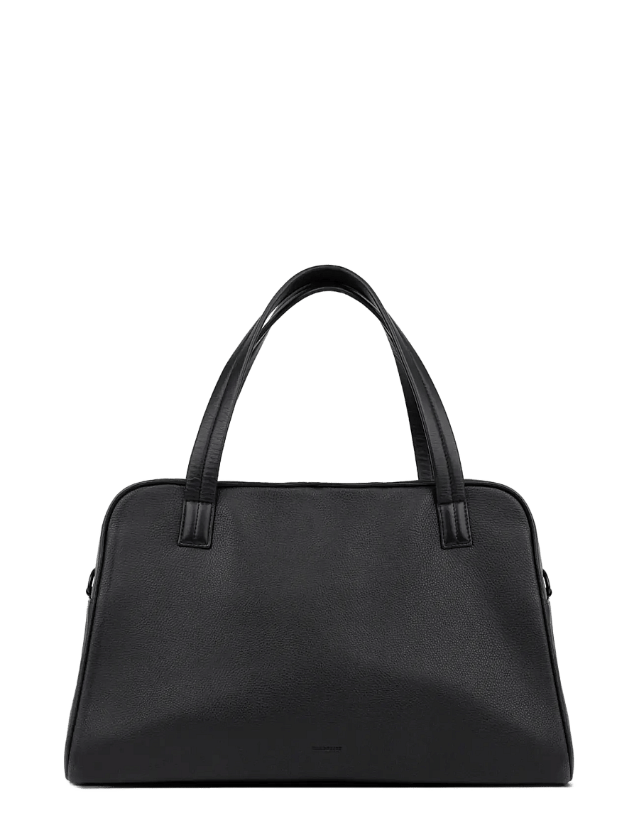 SANDQVIST - LEATHER Bowling Bag - ypatingos progos - black - 4