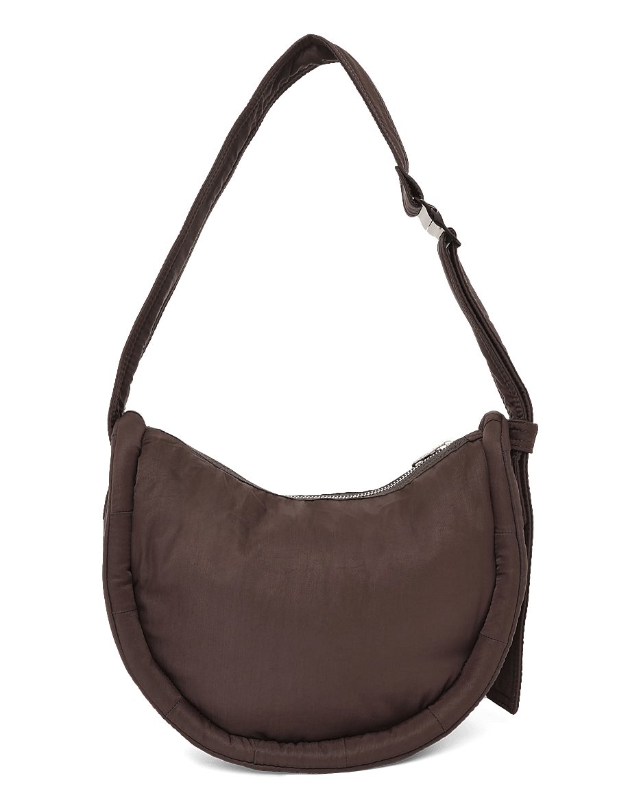 SANDQVIST - CURVE Half Moon Bag Mini - alltags-style - dark brown - 1