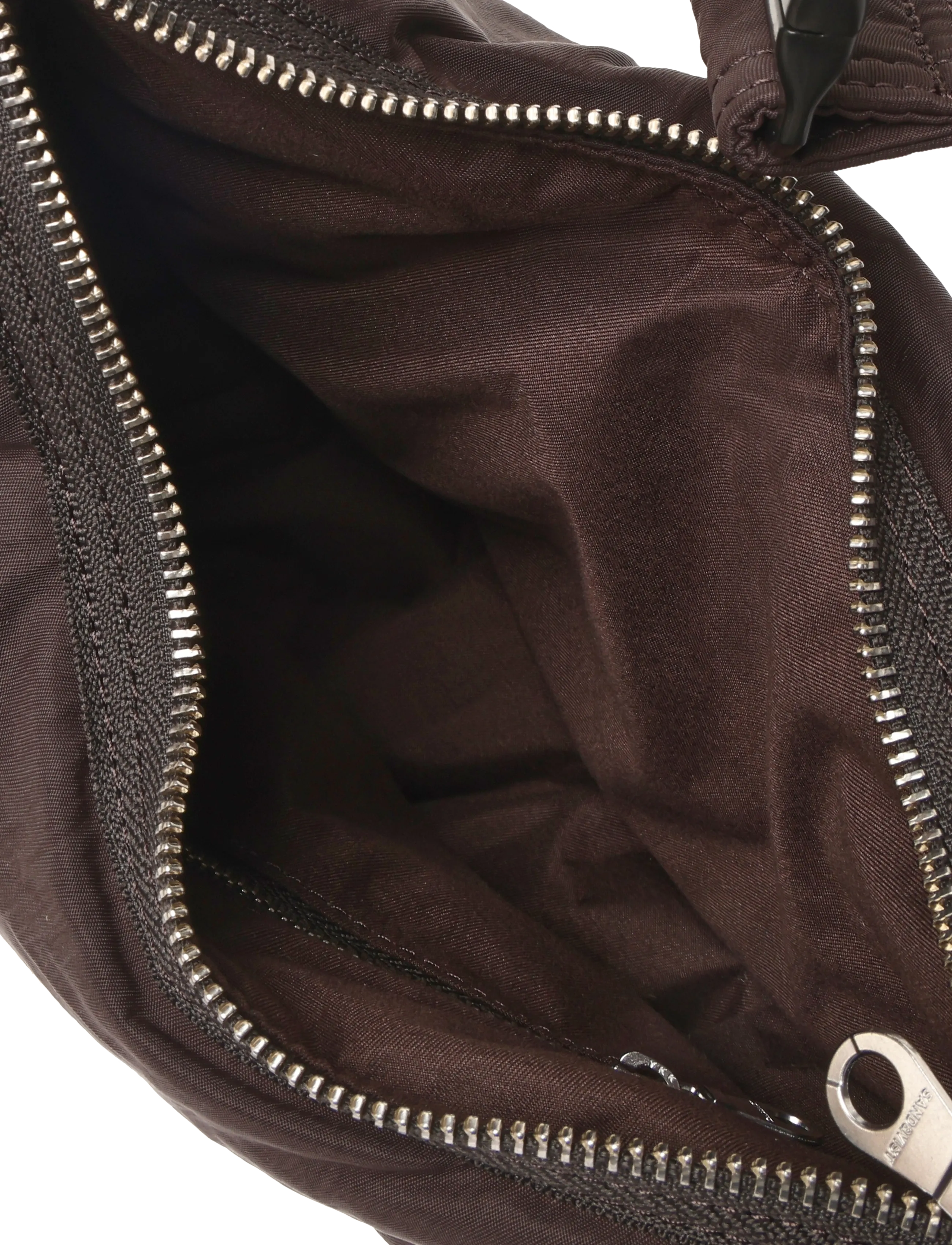 SANDQVIST - CURVE Half Moon Bag Mini - dark brown - 3