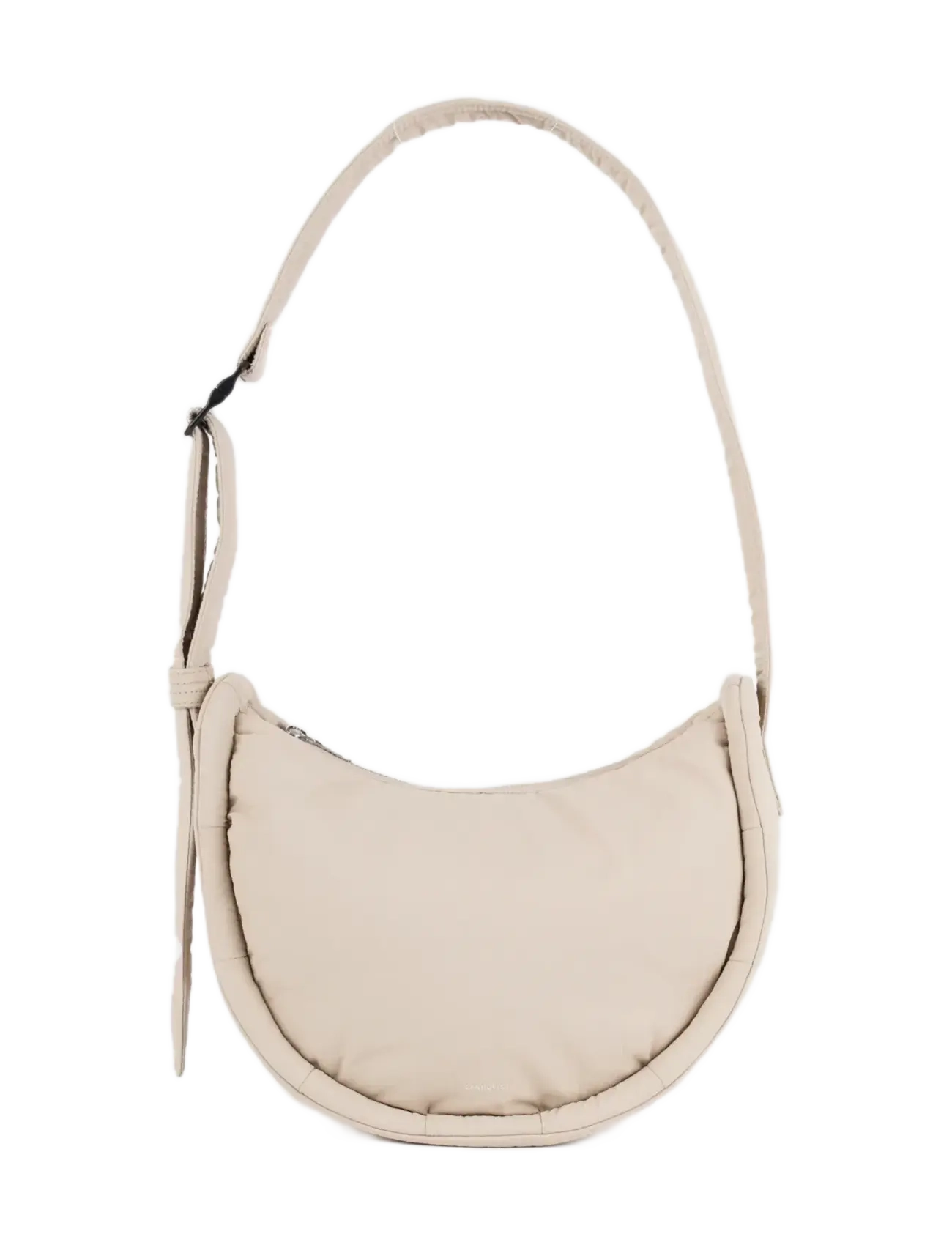 SANDQVIST Curve Crossbody Round S, Kurvet Crossbody Taske, Beige, Str: S