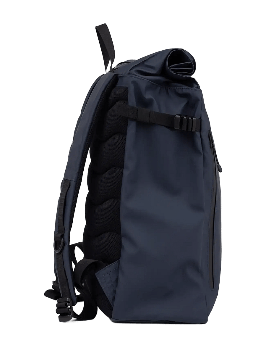 SANDQVIST - STREAM Slim Rolltop L - rolltop seljakotid - navy - 2