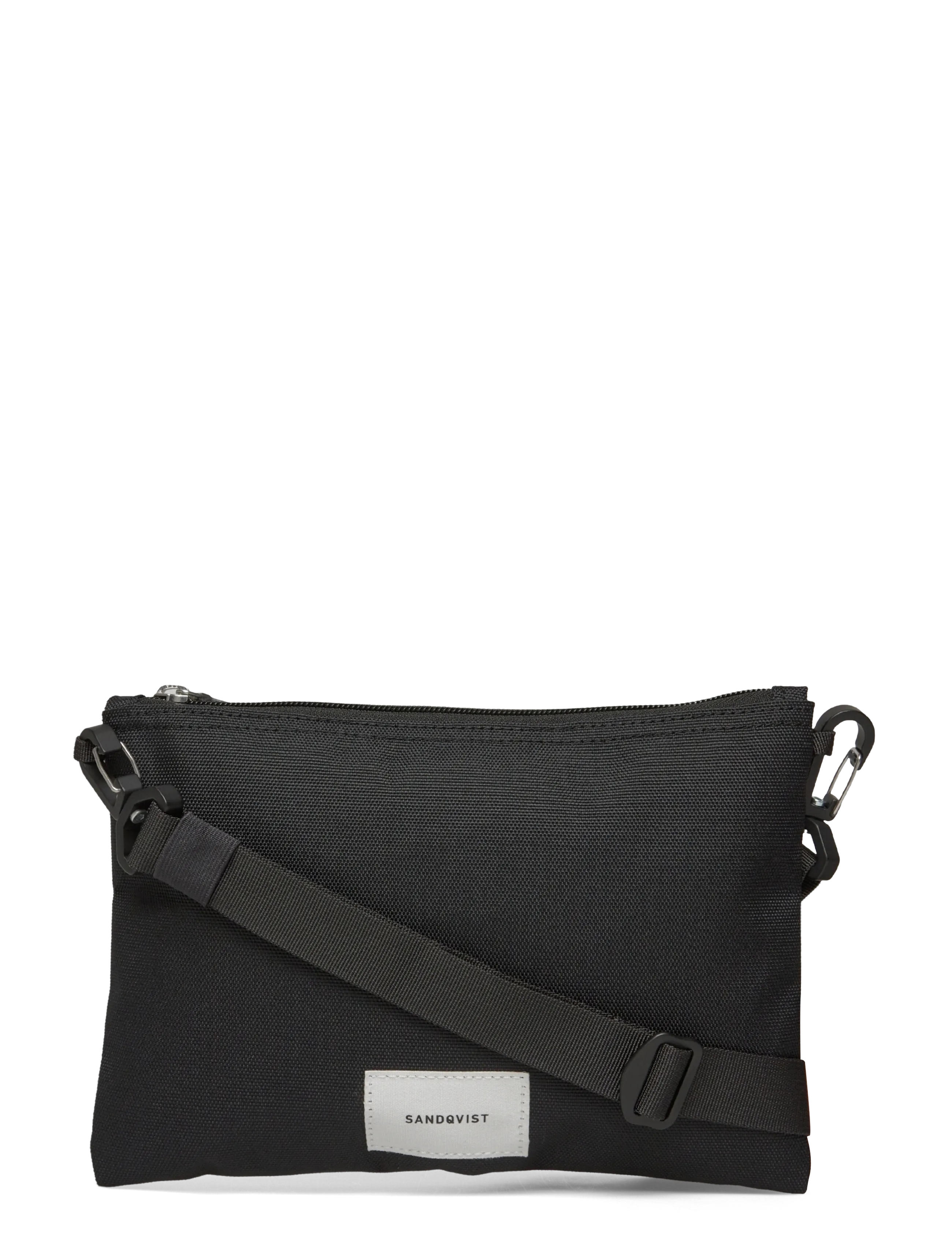 SANDQVIST GROUND Sacoche Slim - Vesker - BLACK / black