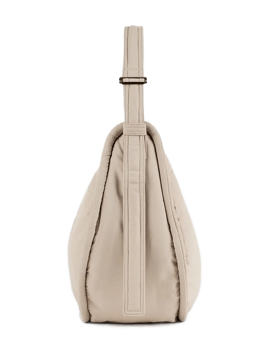 SANDQVIST - CURVE Crossbody Round L - håndtasker - beige - 1