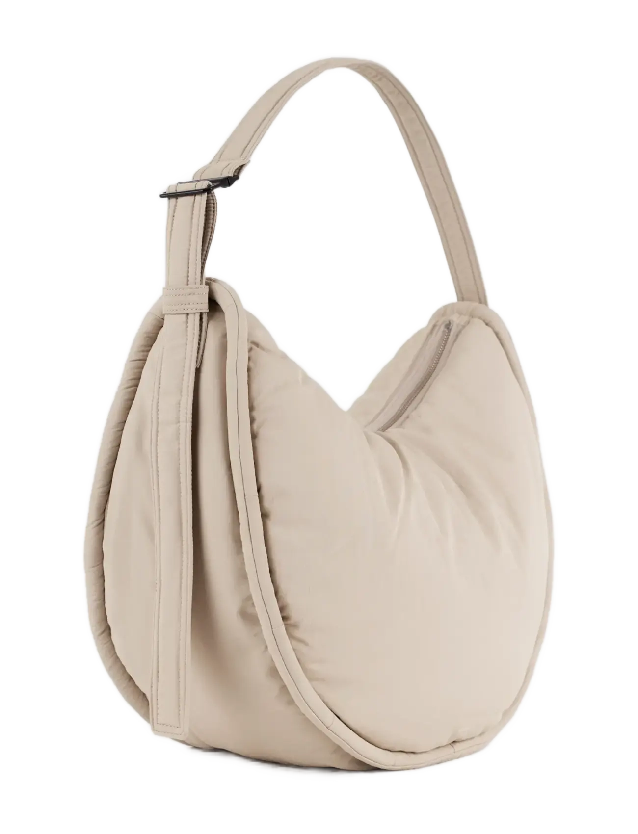 SANDQVIST - CURVE Crossbody Round L - håndtasker - beige - 2