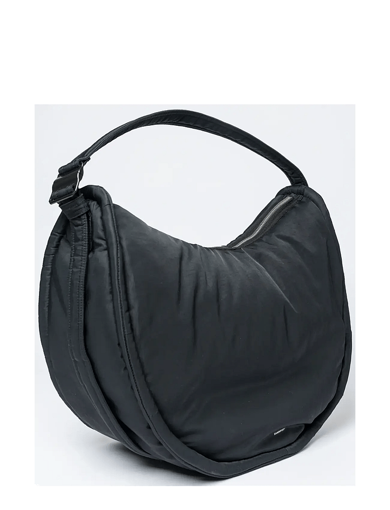 SANDQVIST - CURVE Crossbody Round L - erilised sündmused - black - 1