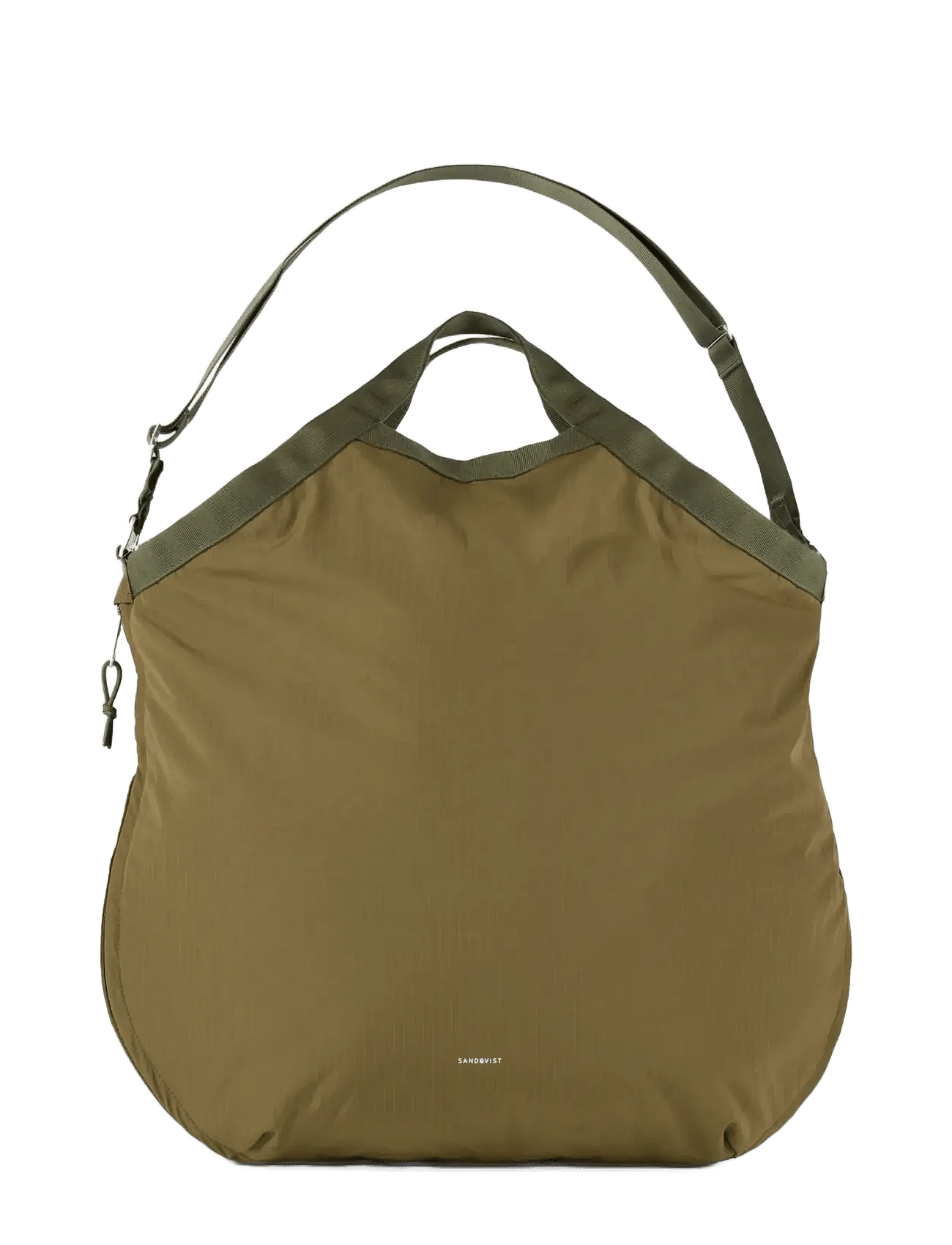 Grid Expandable Tote Bag Khaki SANDQVIST