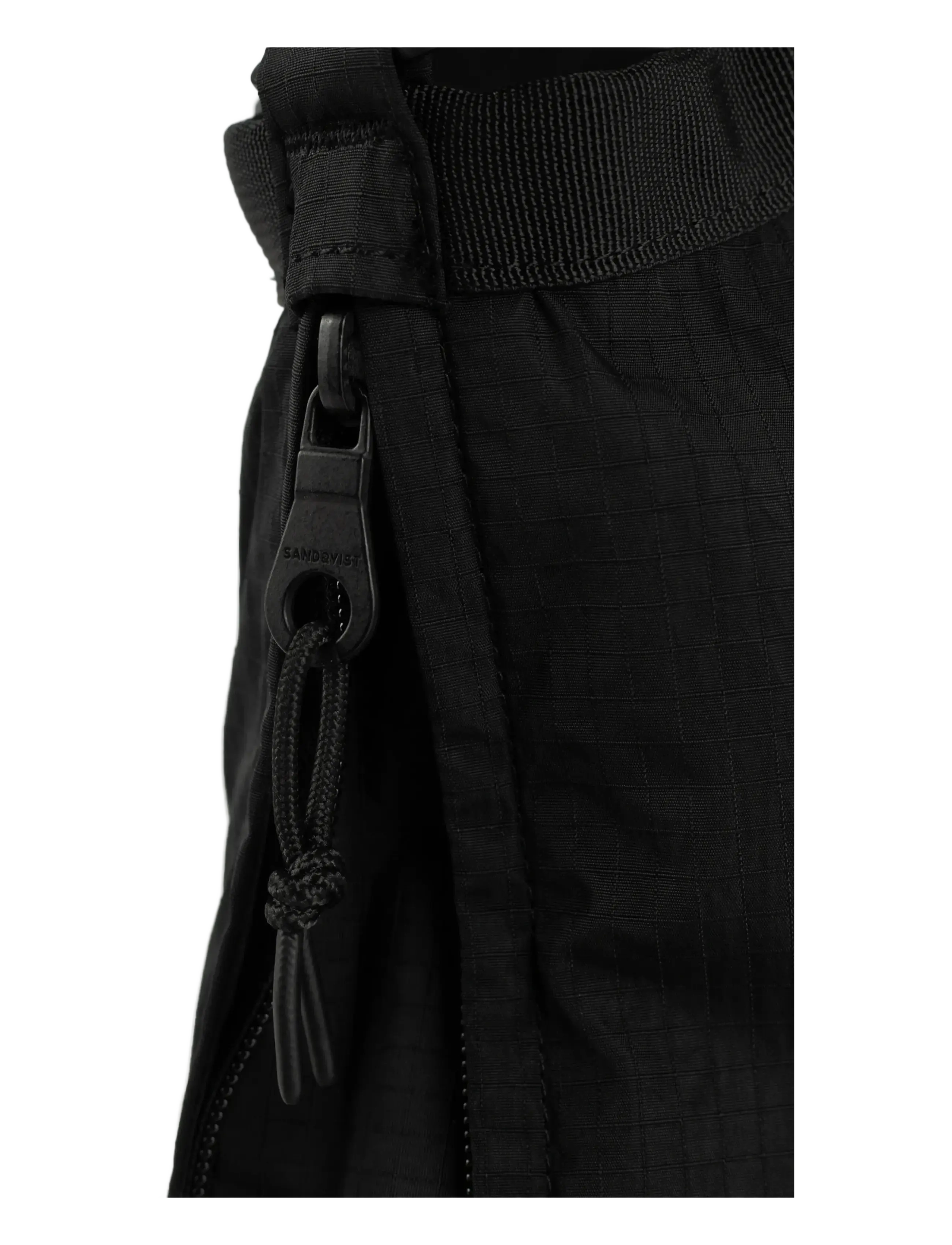 SANDQVIST - GRID Expandable Tote Bag - skuldertasker - black - 1