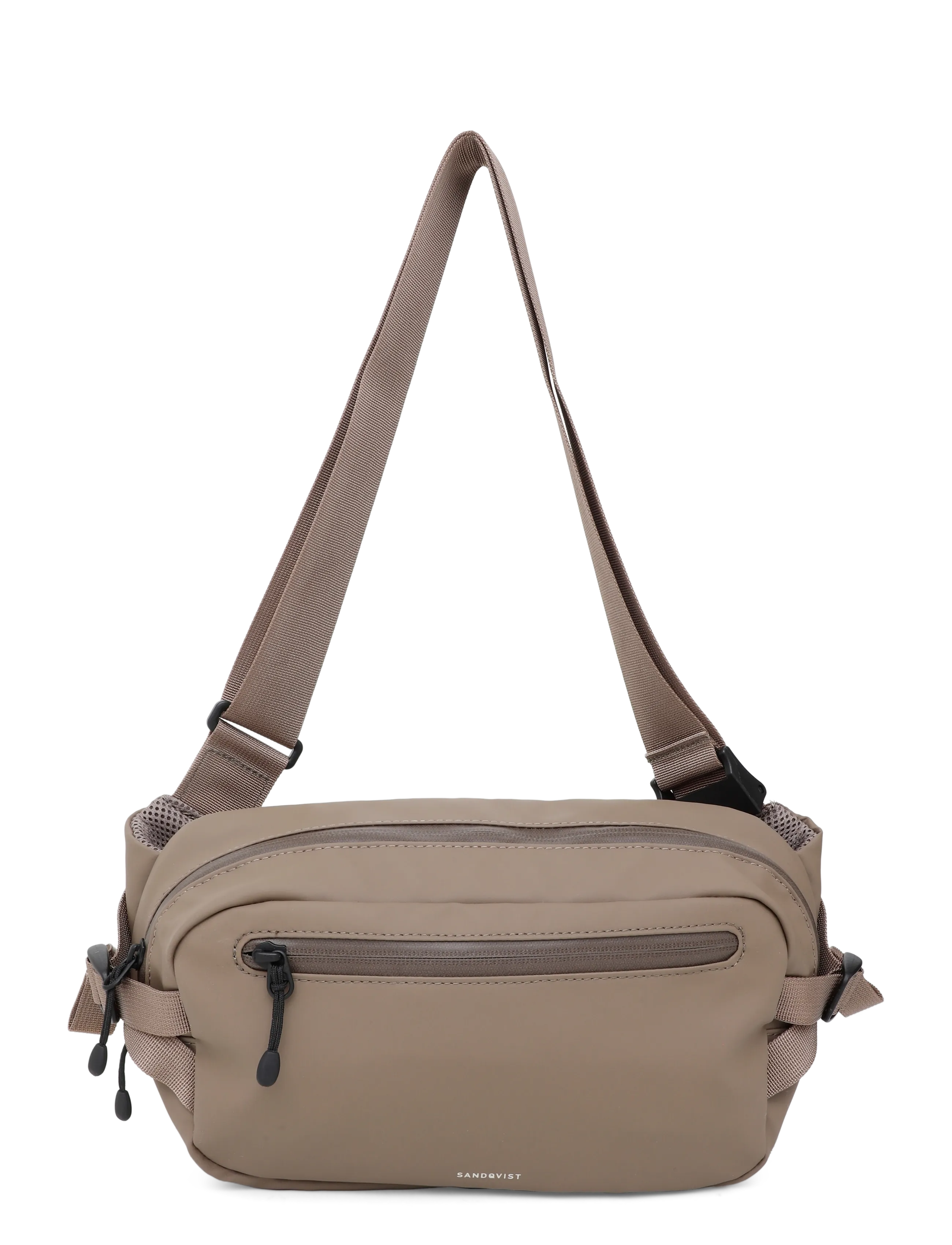 SANDQVIST STREAM Sling Bag - Magväskor - CLAY / beige