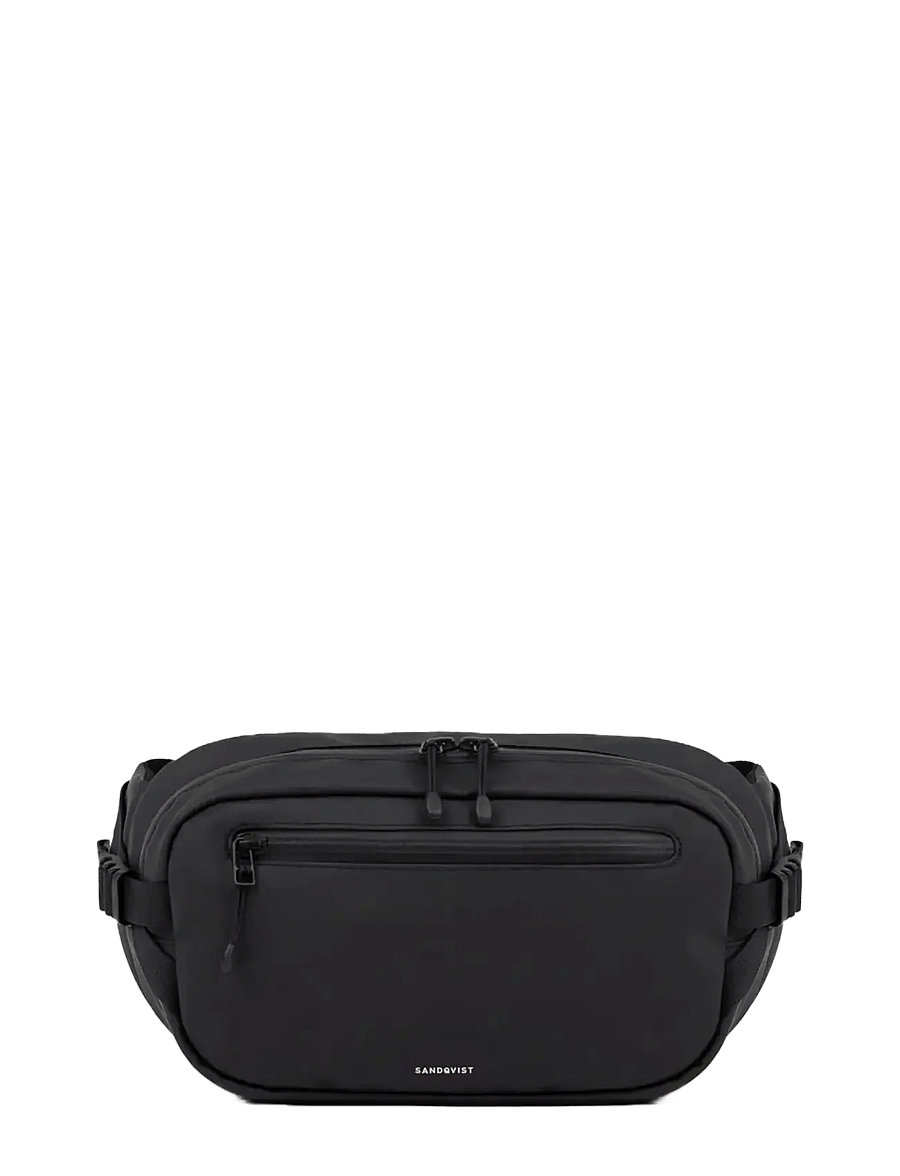 SANDQVIST - STREAM Sling Bag - bæltetasker - black - 0