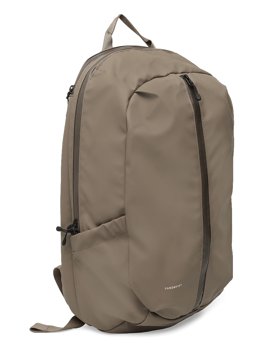SANDQVIST - STREAM Zipper Backpack 16" - clay - 2