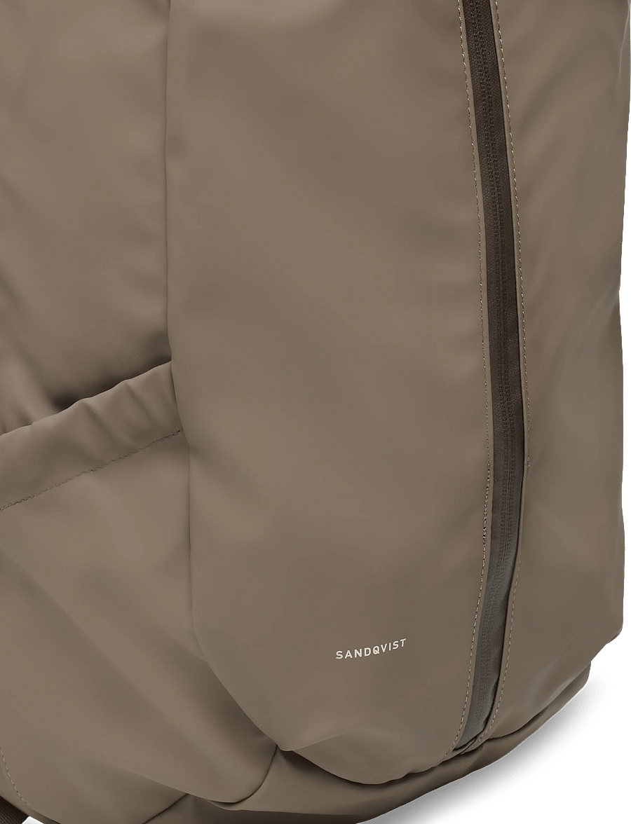 SANDQVIST - STREAM Zipper Backpack 16" - clay - 3