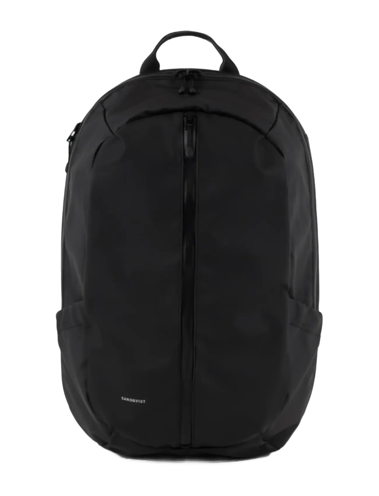 SANDQVIST STREAM Zipper Backpack - Kotid ja seljakotid - BLACK / black