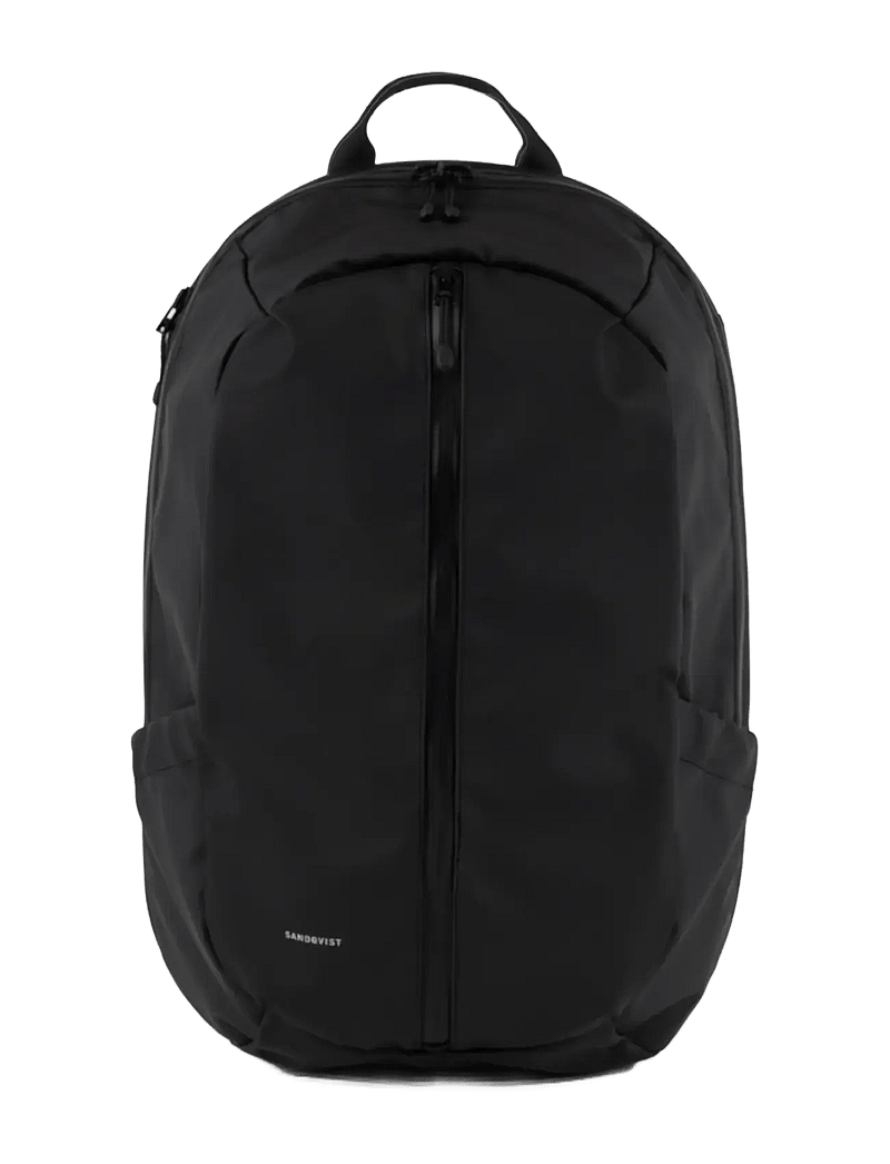 SANDQVIST - STREAM Zipper Backpack - black - 0