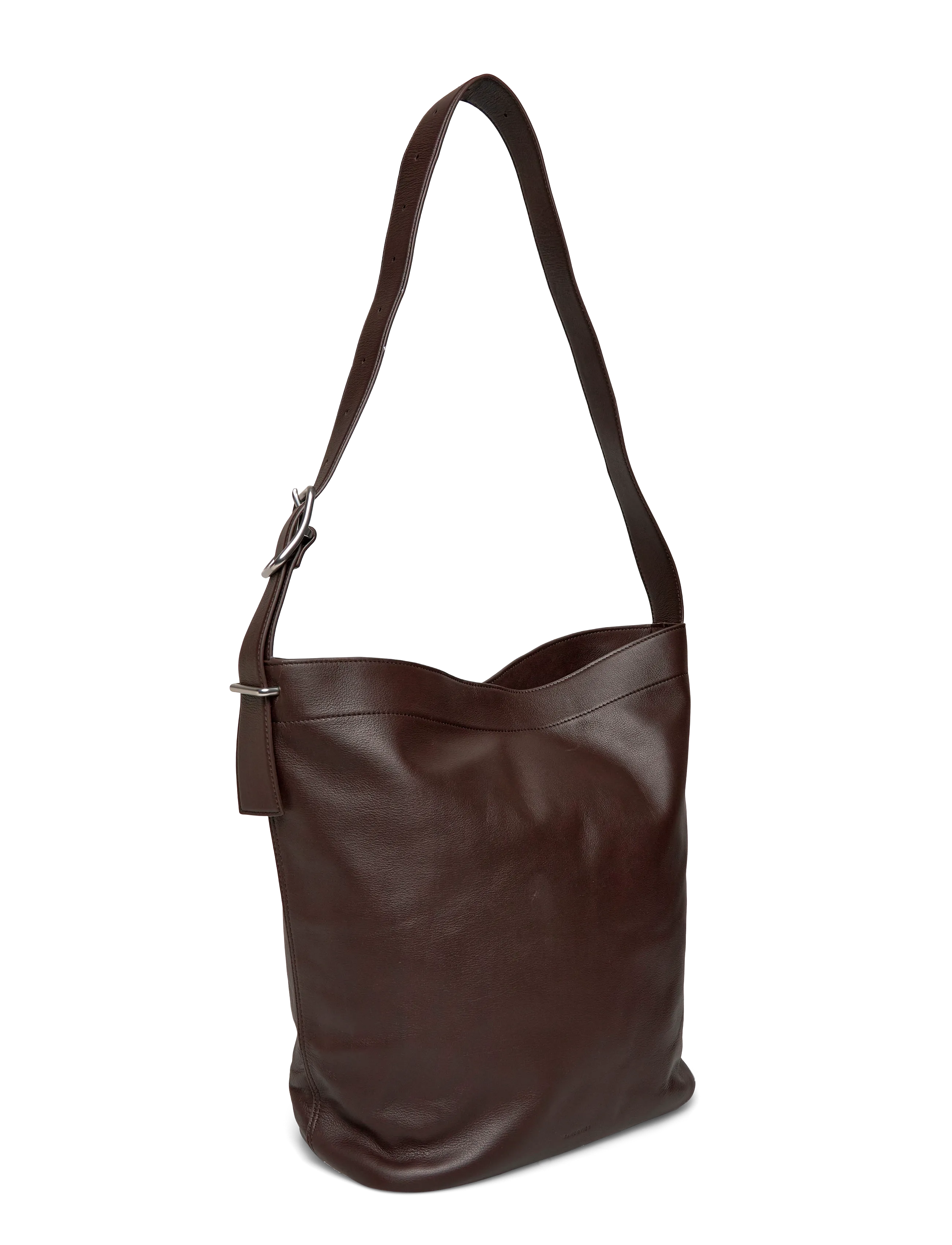 SANDQVIST - LEATHER Shopper Bag - accessories - dark brown - 2