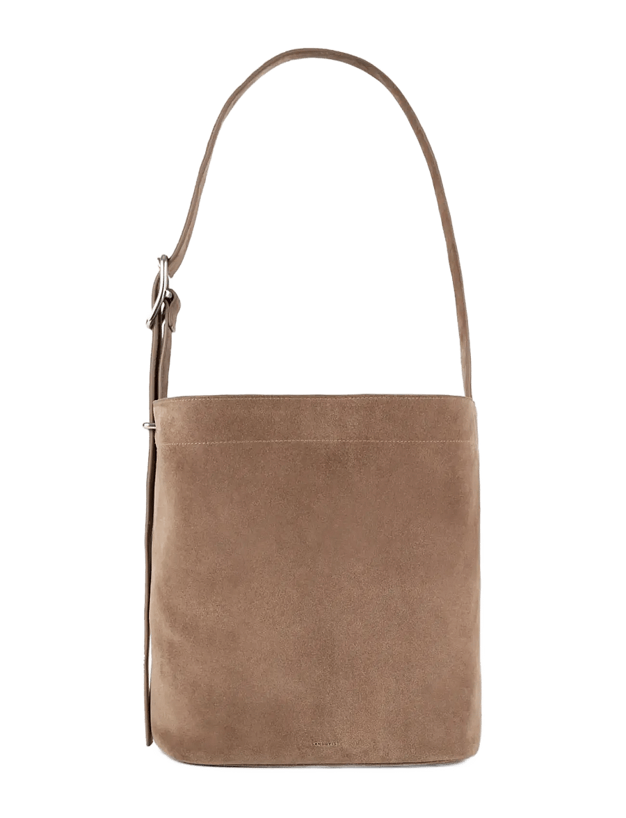 SANDQVIST - LEATHER Shopper Bag - taupe - 0