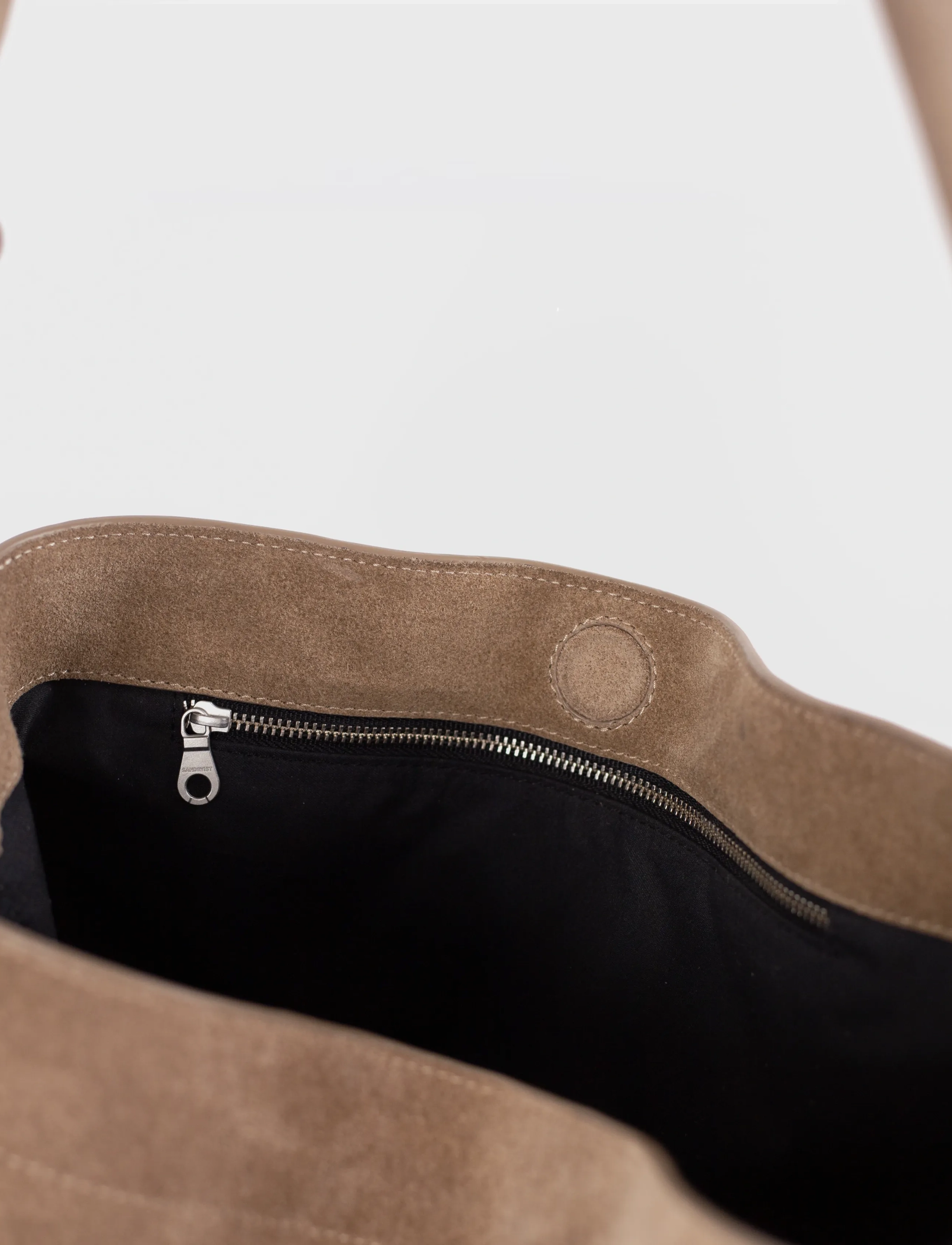 SANDQVIST - LEATHER Shopper Bag - taupe - 4