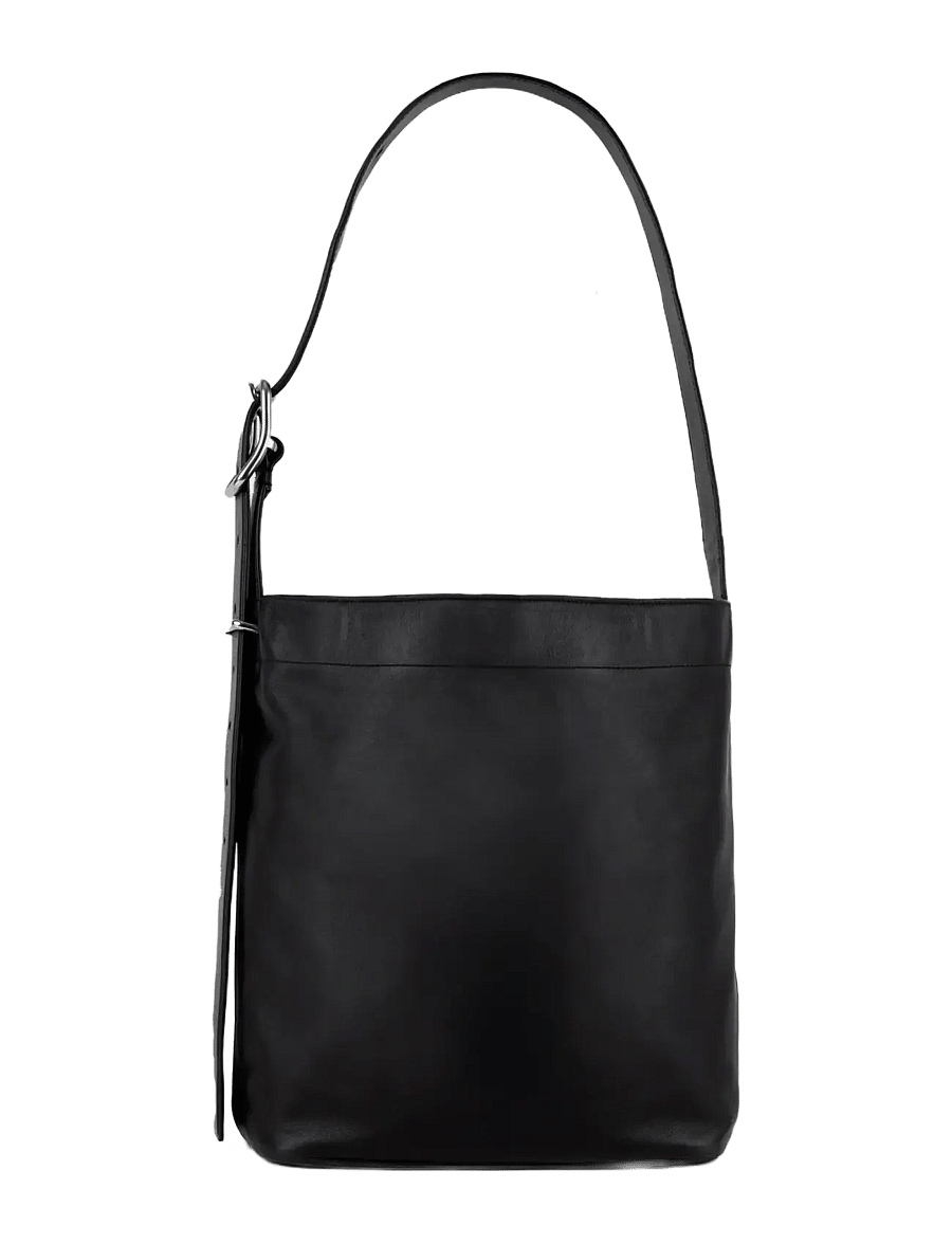 SANDQVIST - LEATHER Shopper Bag - black - 0