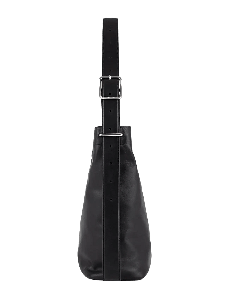 SANDQVIST - LEATHER Shopper Bag - black - 4